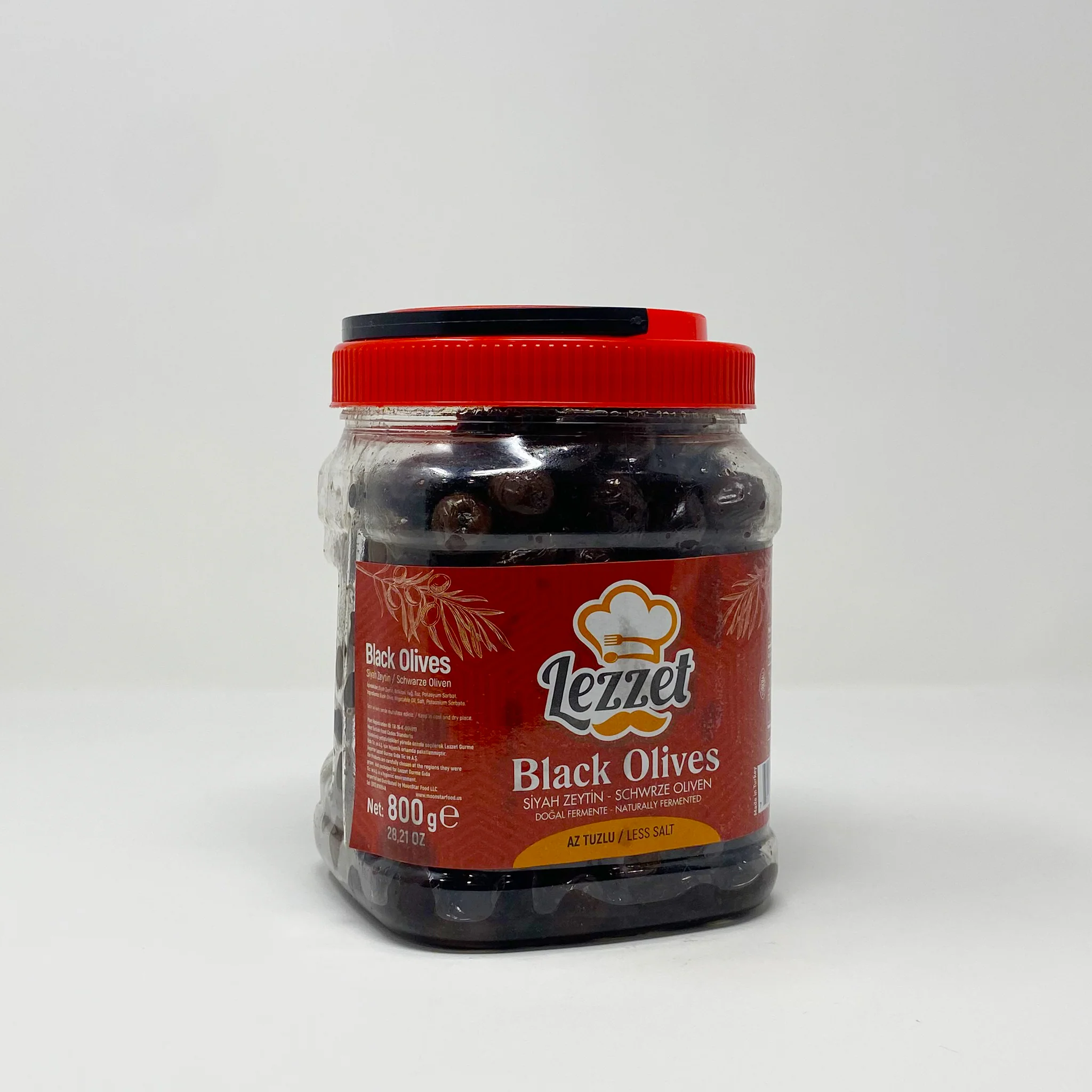 Lezzet Black olives 800g - Image 4