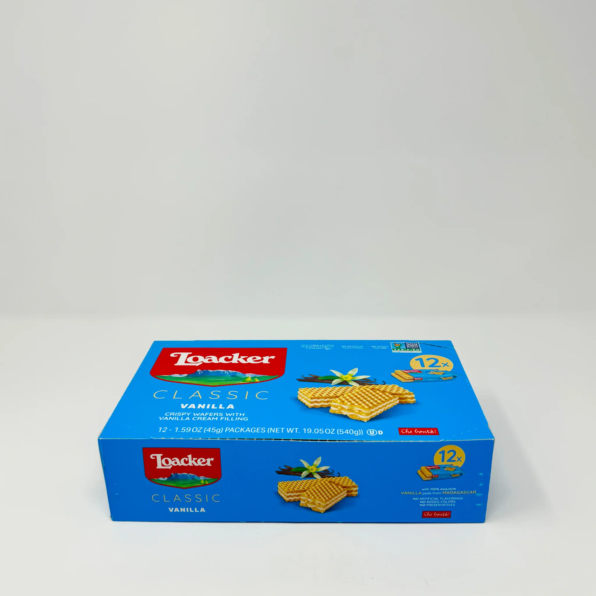 Loacker classic Vanilla wafer 45g*12 - Image 2