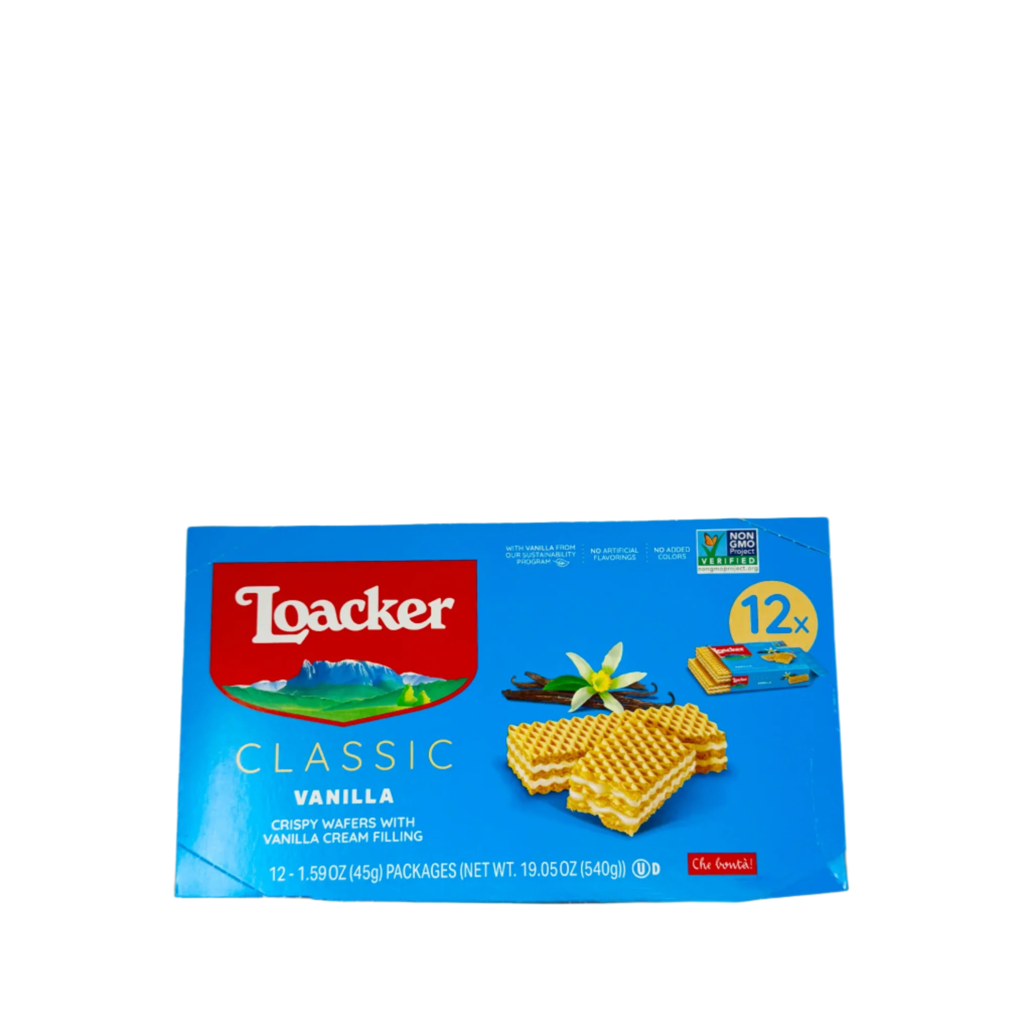 Loacker classic Vanilla wafer 45g*12 - Image 3