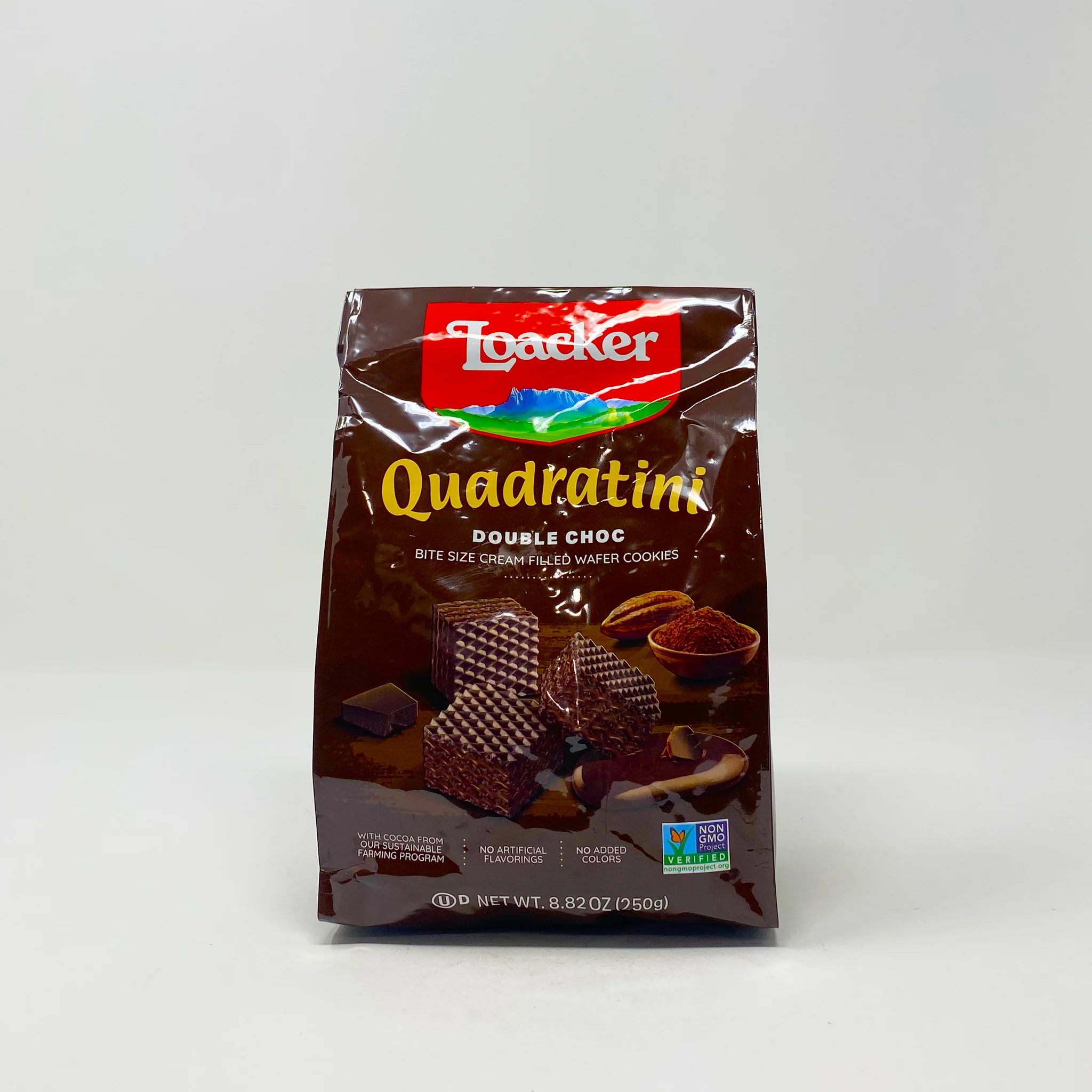 Loacker Double chocolate wafer cube 250g