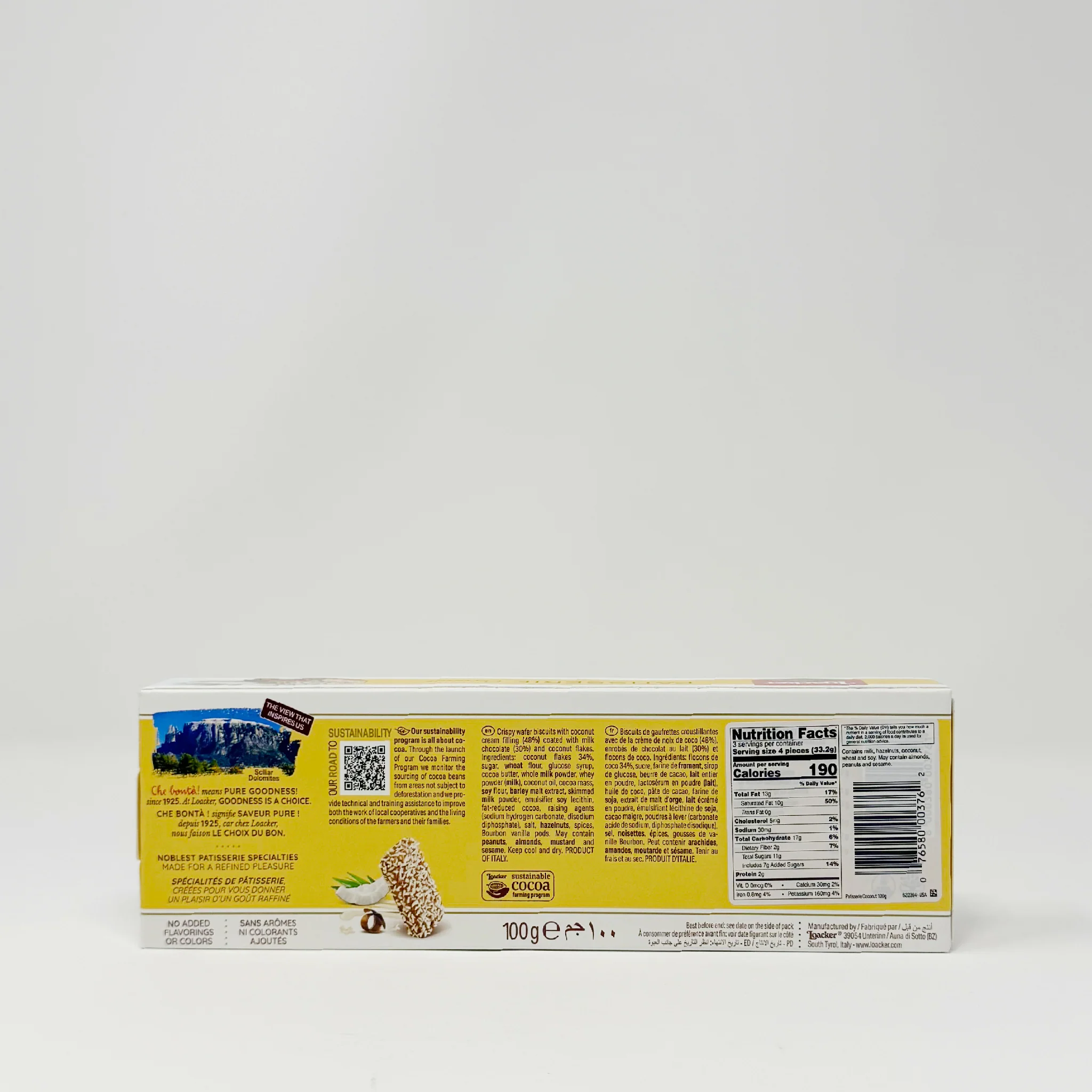 Loacker patisserie coconut 100g - Image 2