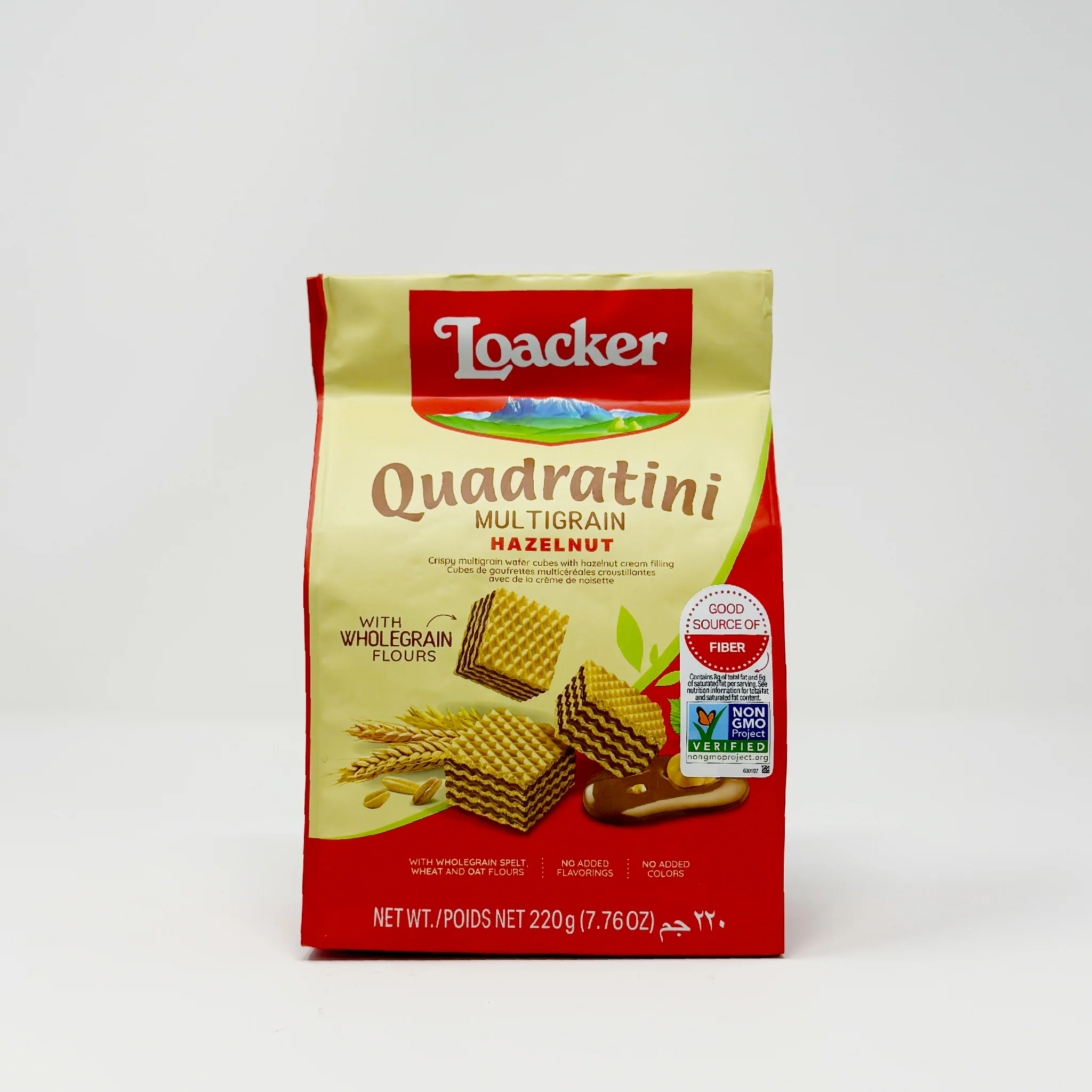 Loacker Quadratini Hazelnut 220g