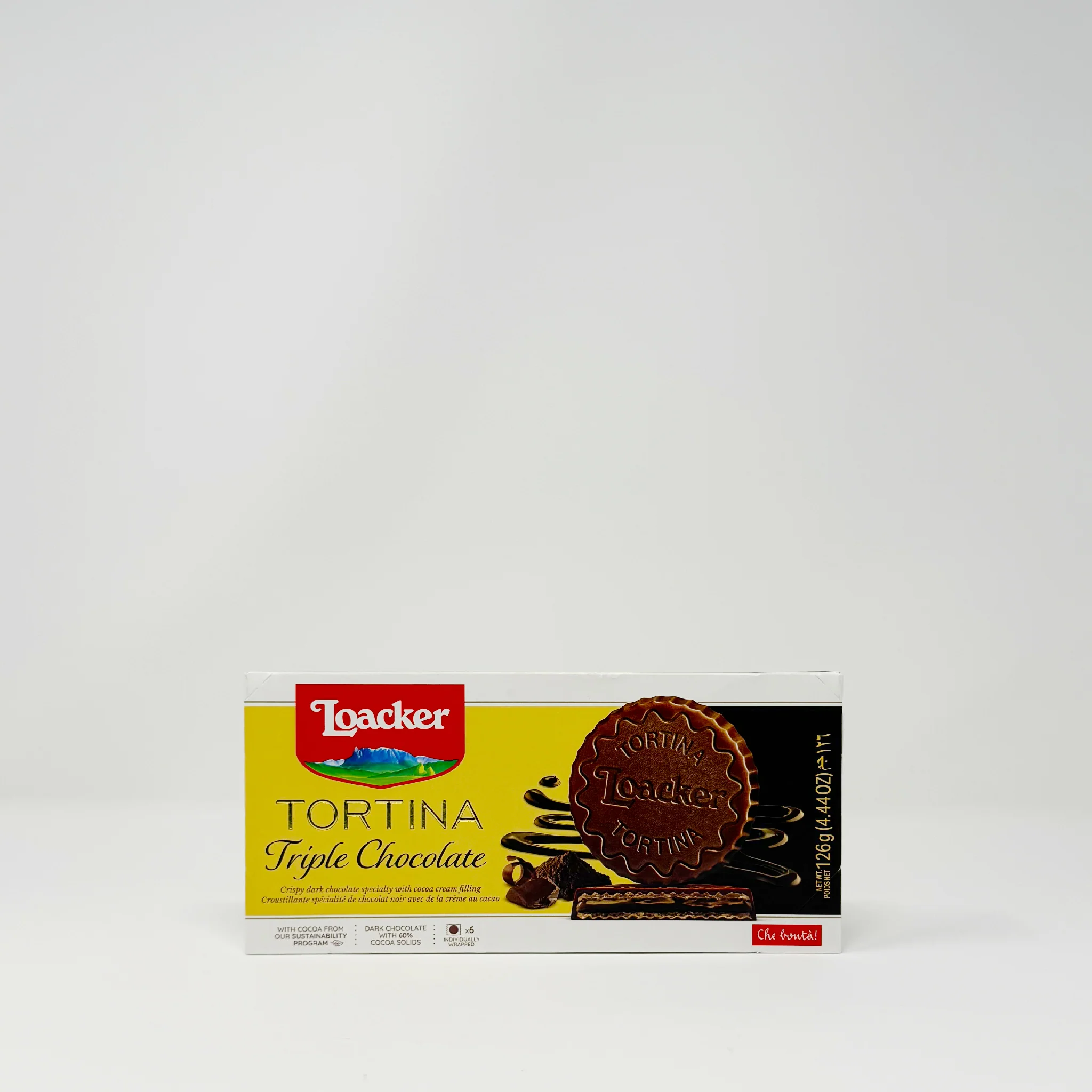 Loacker Tortina triple chocolate 126g