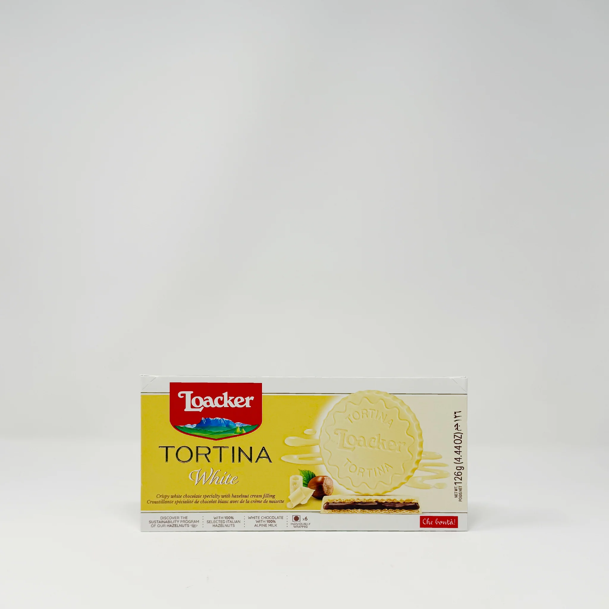 Loacker Tortina white chocolate 126g
