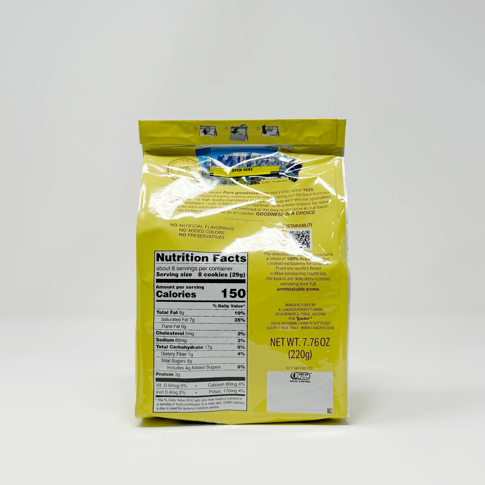 Locker Quadratini Tiramisu 220g - Image 2