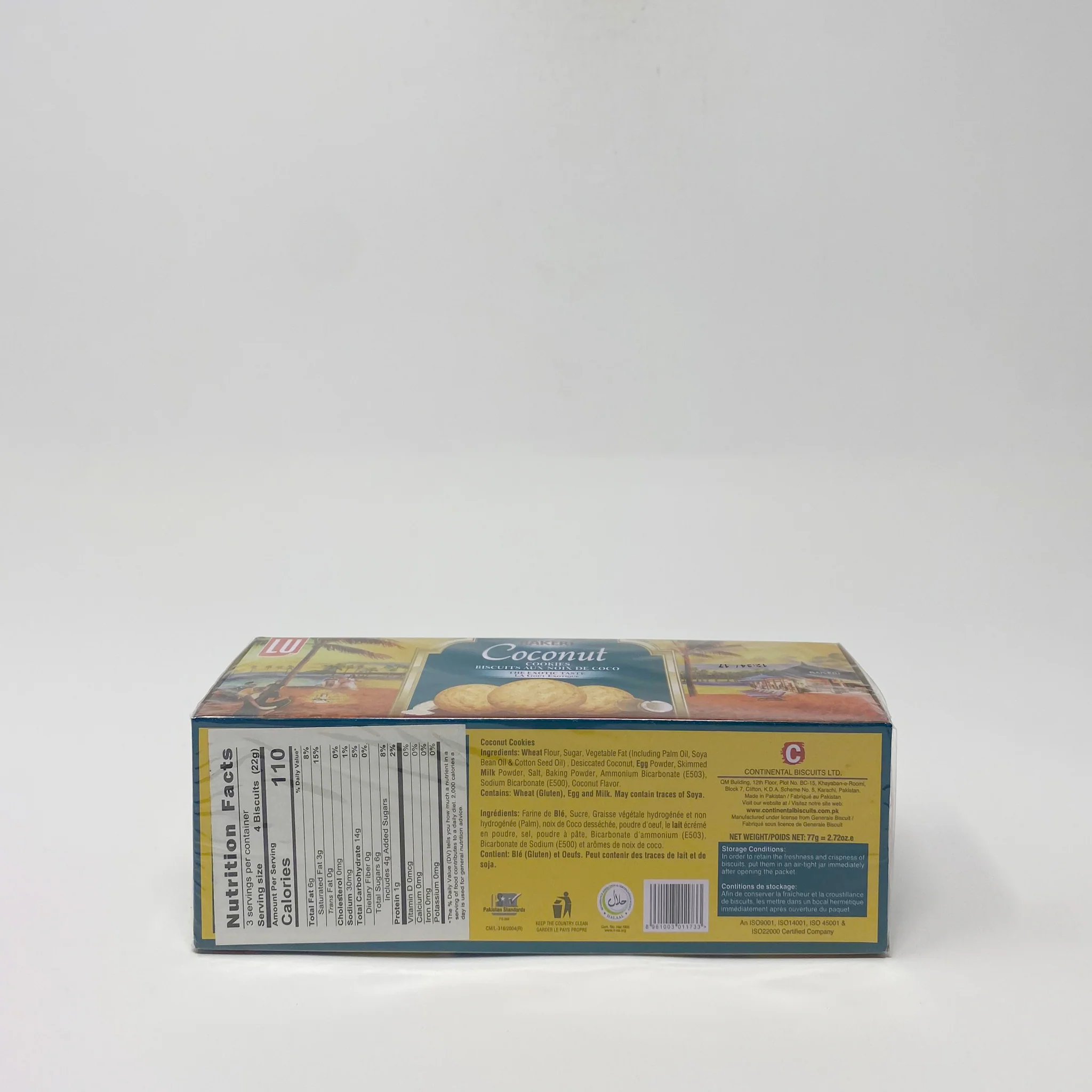 LU Bakeri Coconut biscuit 77g - Image 2