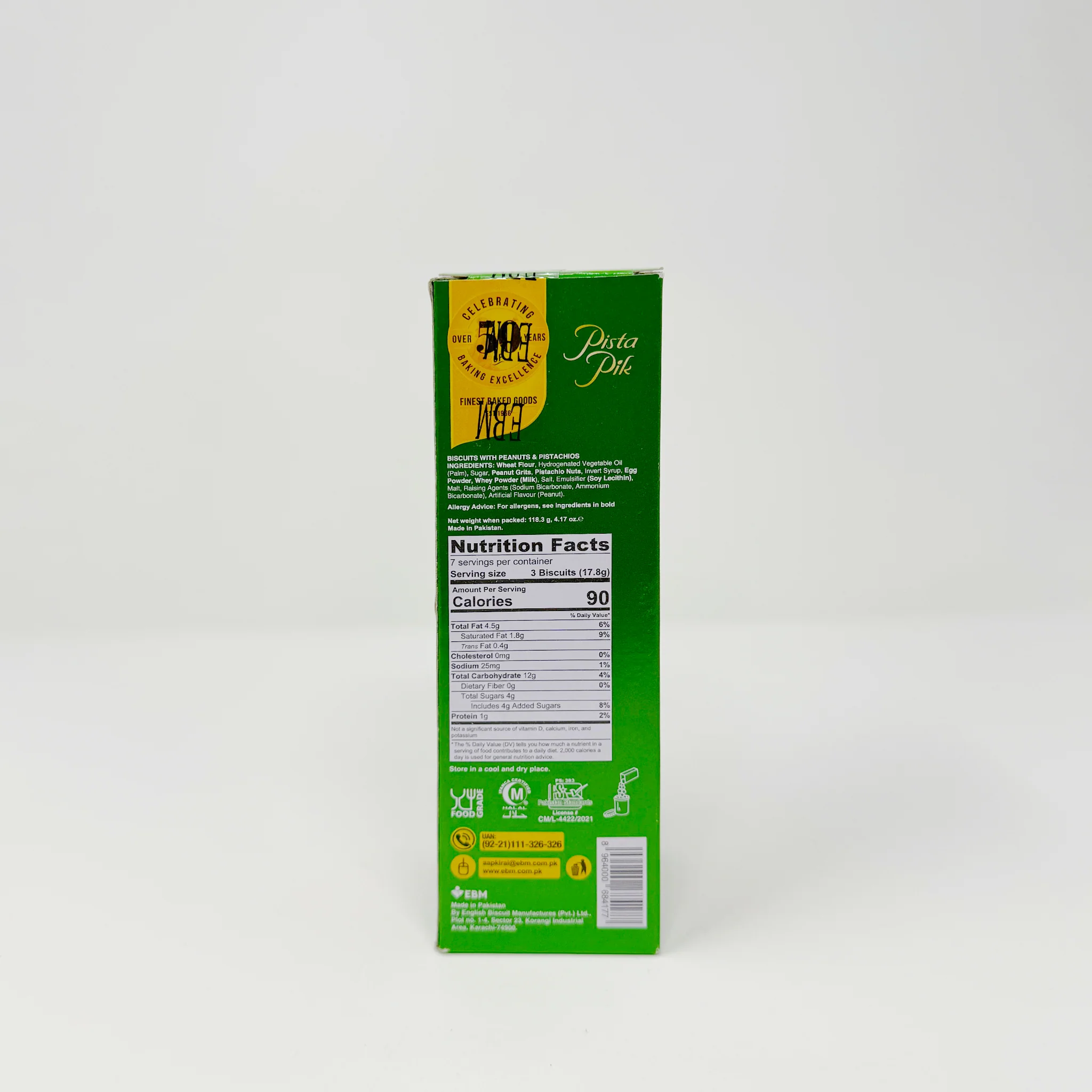 LU Pista Pik Biscuit 118g - Image 2