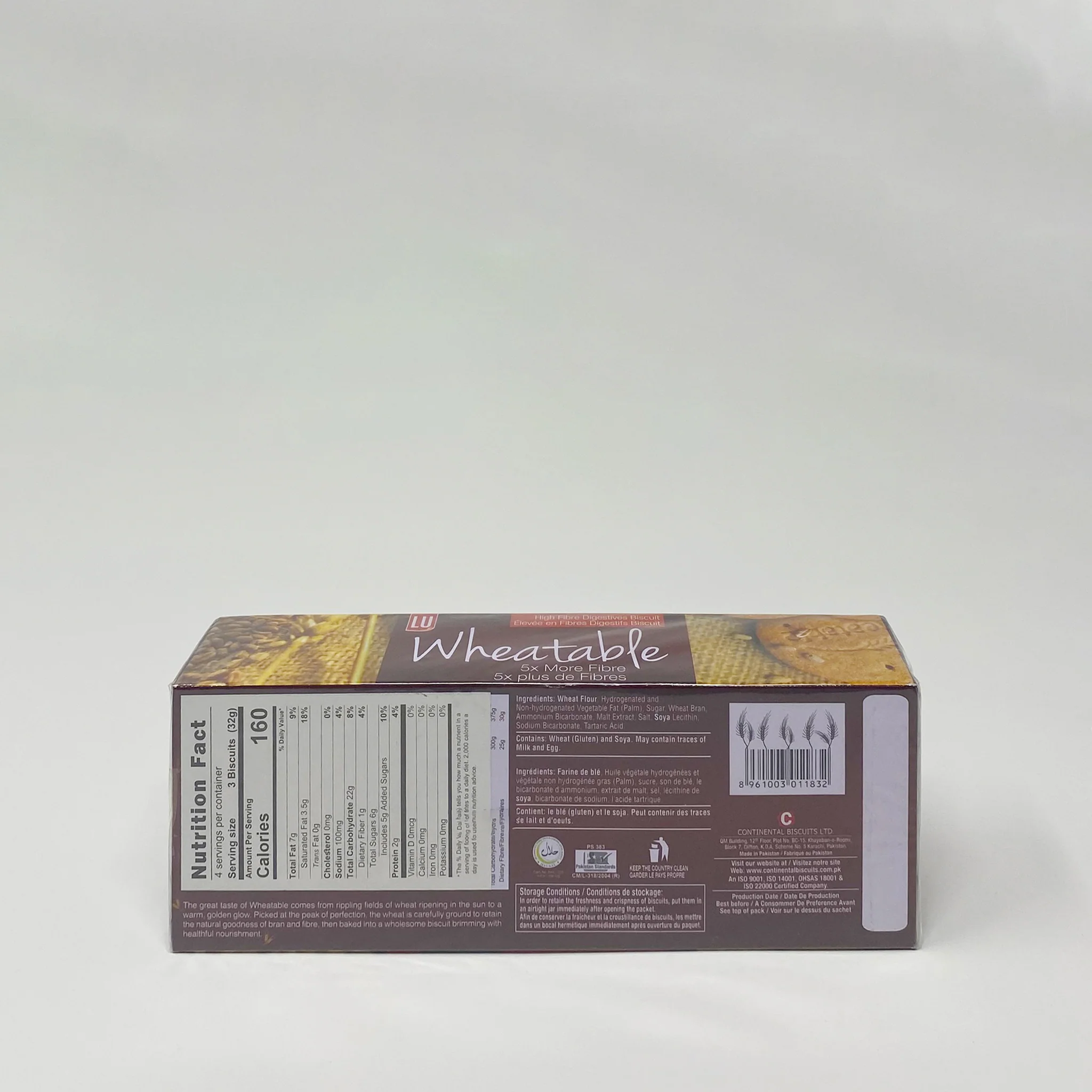 LU Wheatable whole wheat biscuit 130g - Image 2