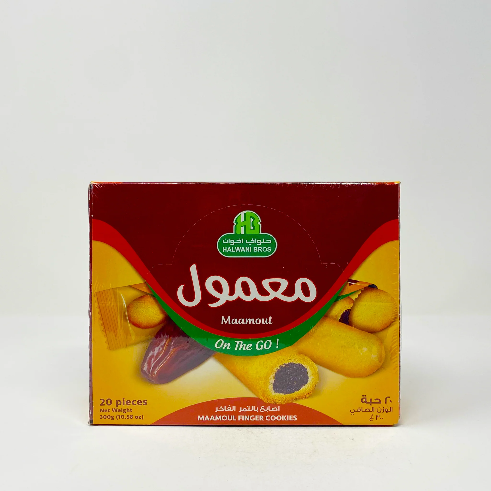 Halwani Maamoul finger date cookies 300g