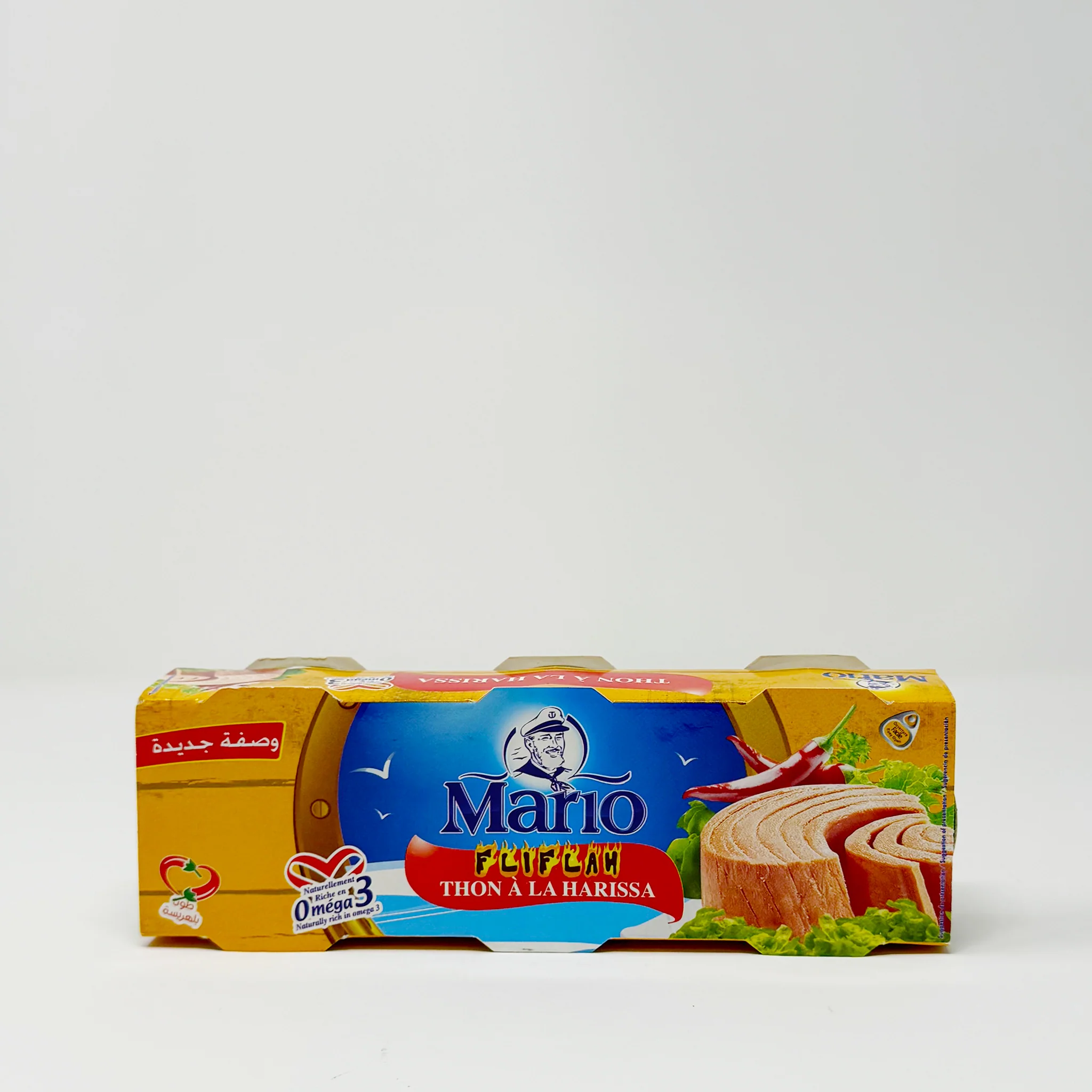 Mario Fliflah Thon A La Harissa 3x80g