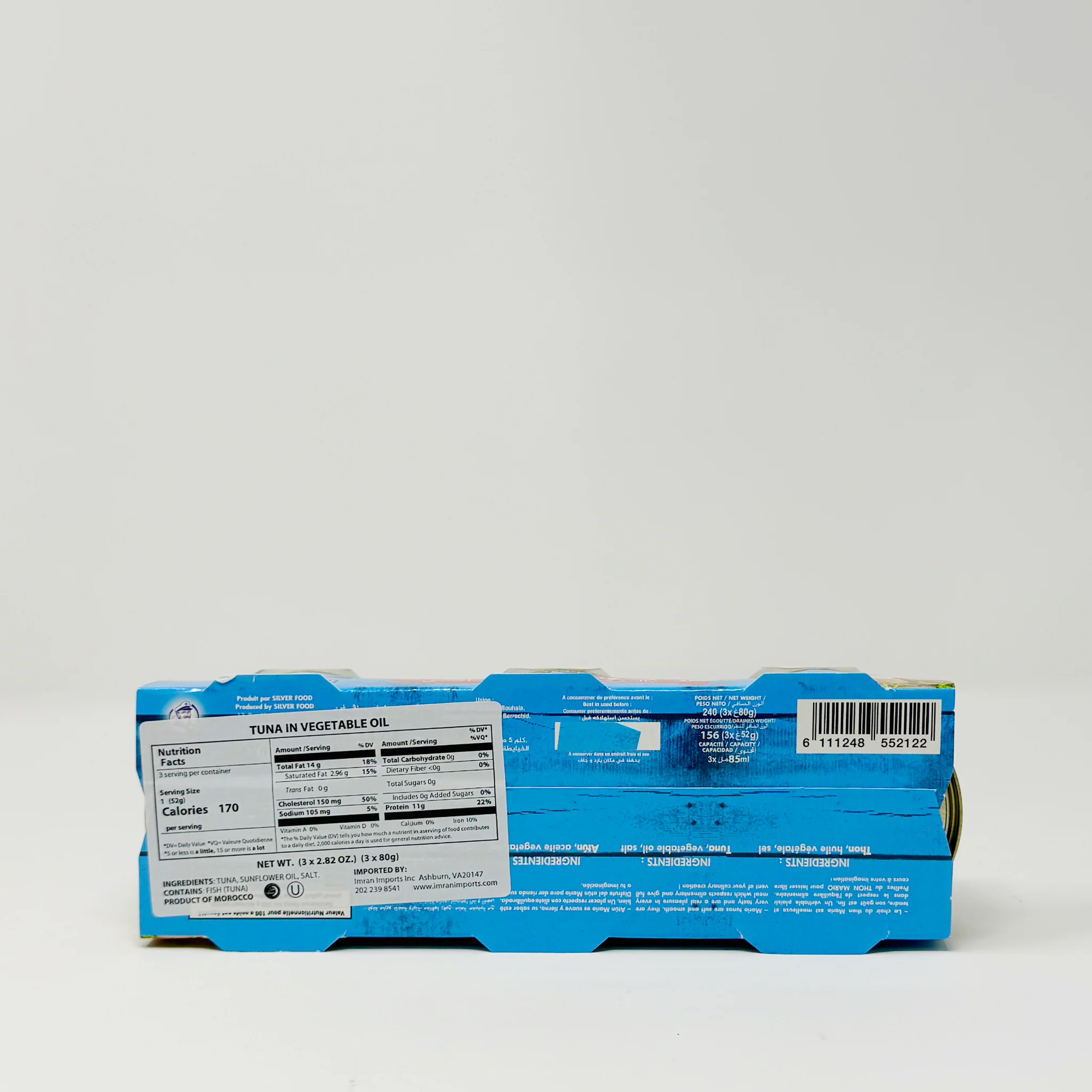 Mario thon Entier A L Huile Vegetable 3x80 g - Image 2