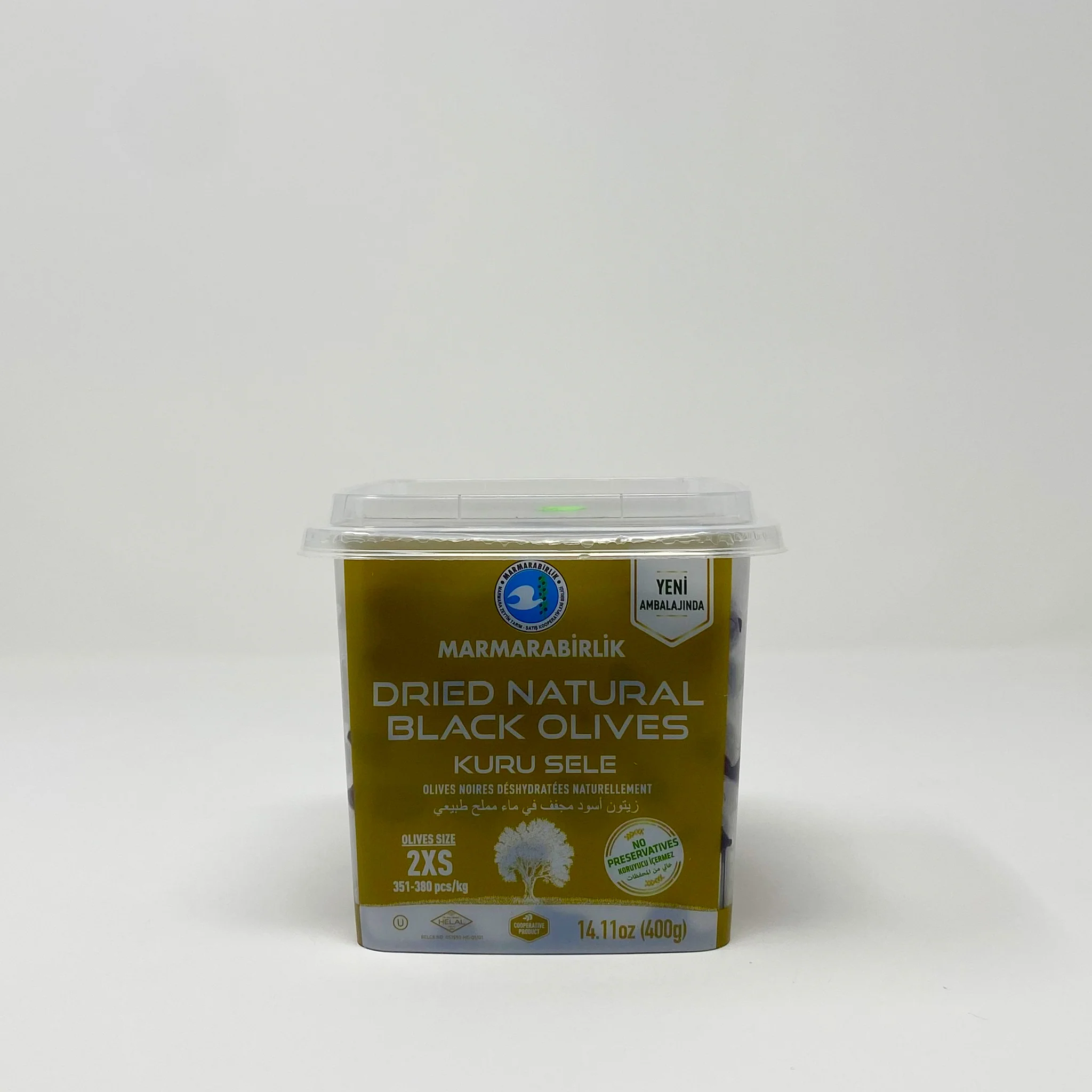 Marmarabirlik dried black olives 2XS 800g - Image 5