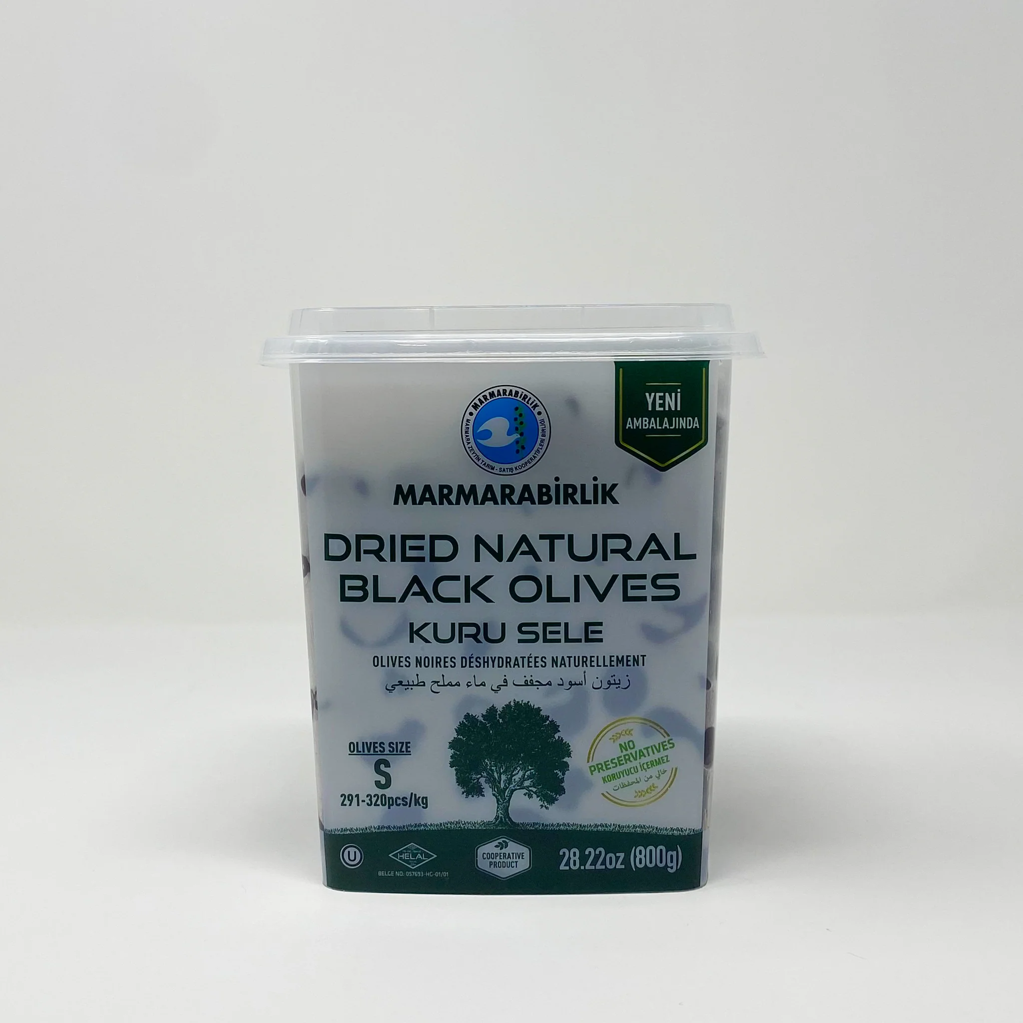 Marmarabirlik dried black olives S 800g - Image 4