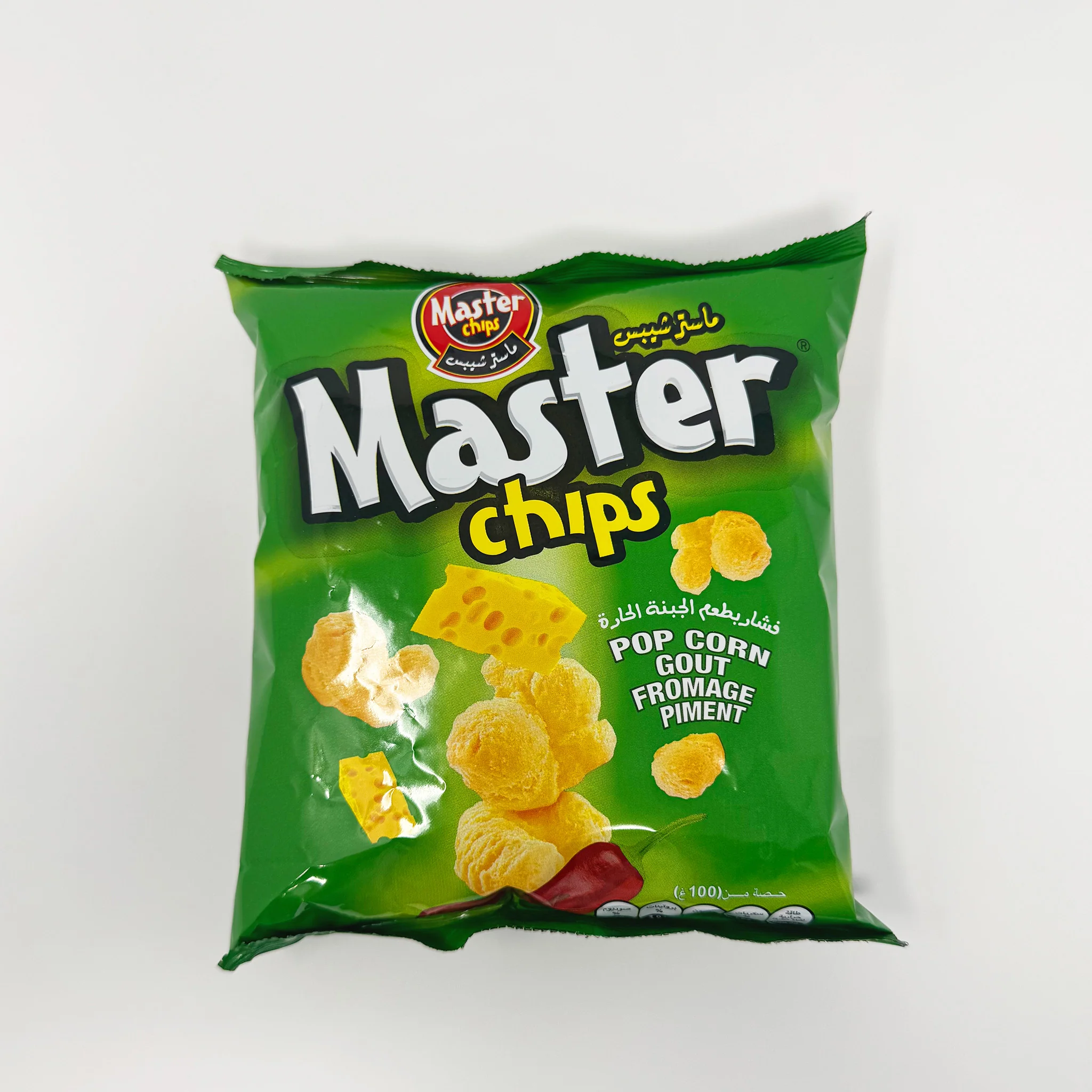 Master chips Algerian chips popcorn cheese