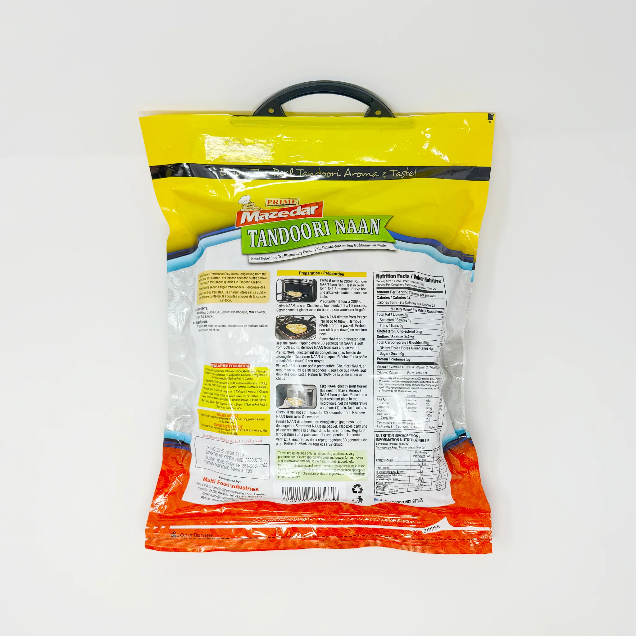 Mazedar Tandoori naan family pack (In-Store Only) - Image 2