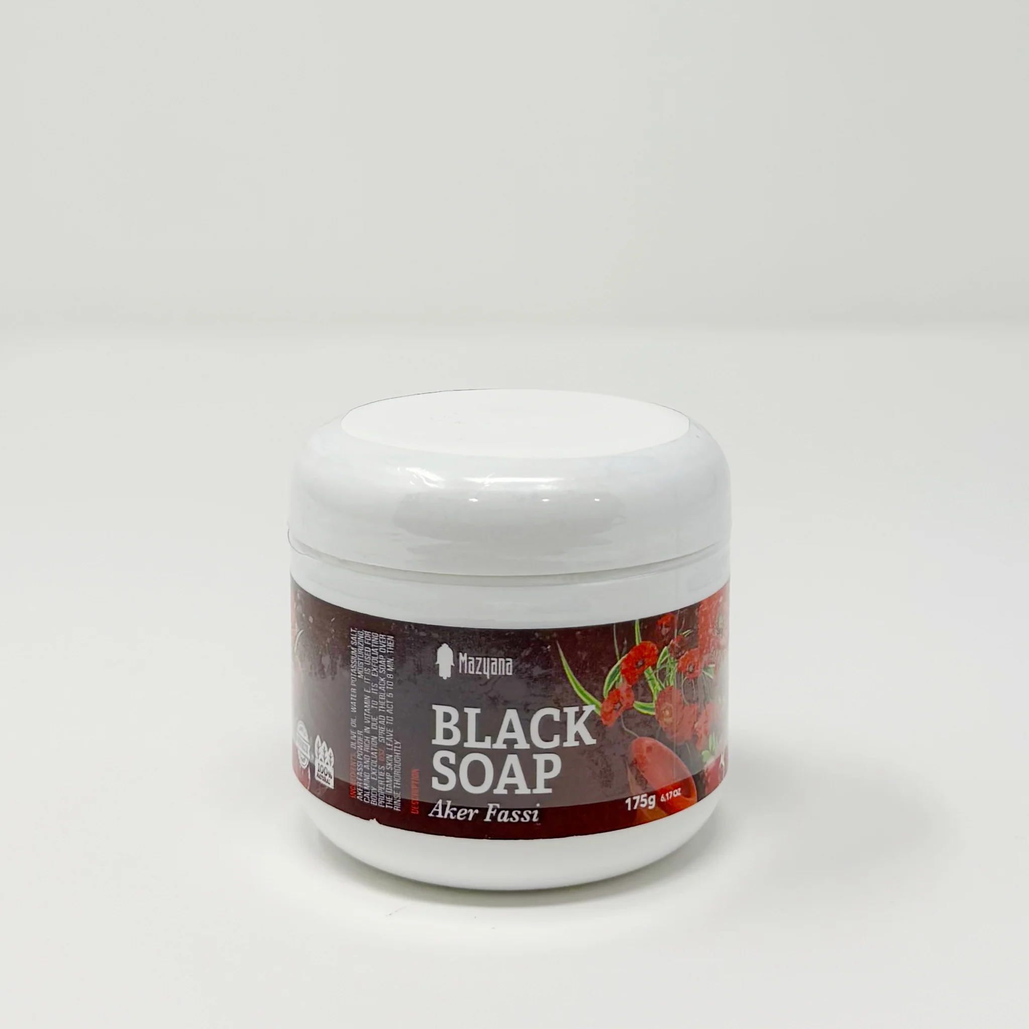 Mazyana Black soap aker fassi 175g - Image 2