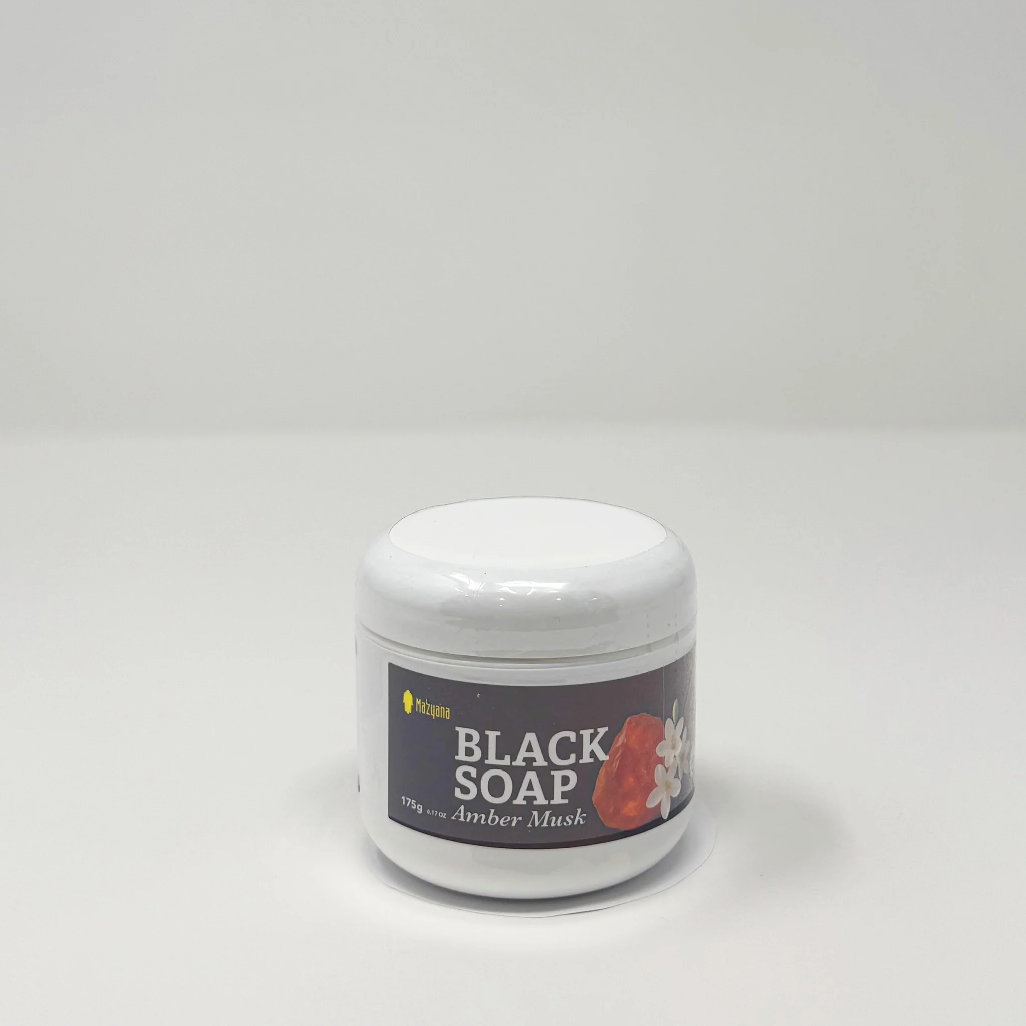 Mazyana Black soap Amber misk 175g - Image 2