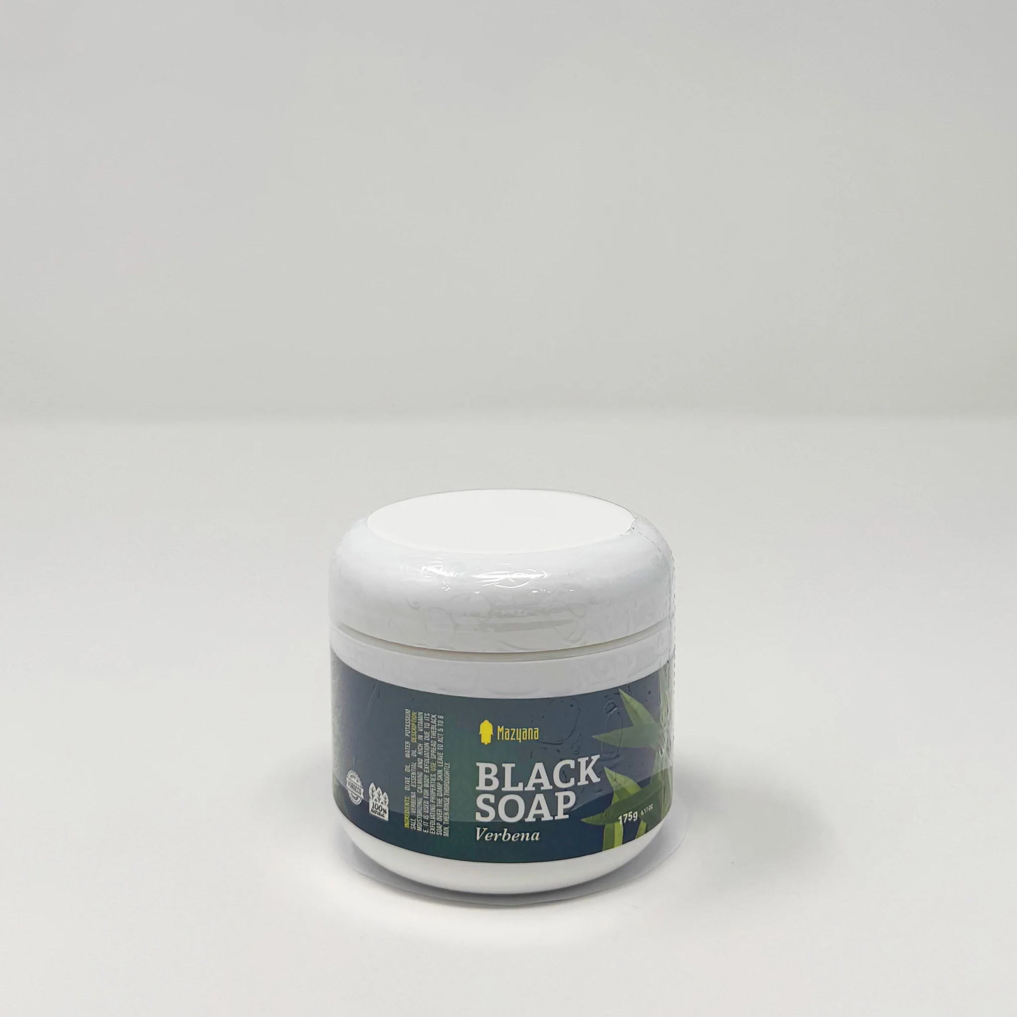 Mazyana Black soap verbena 175g - Image 2