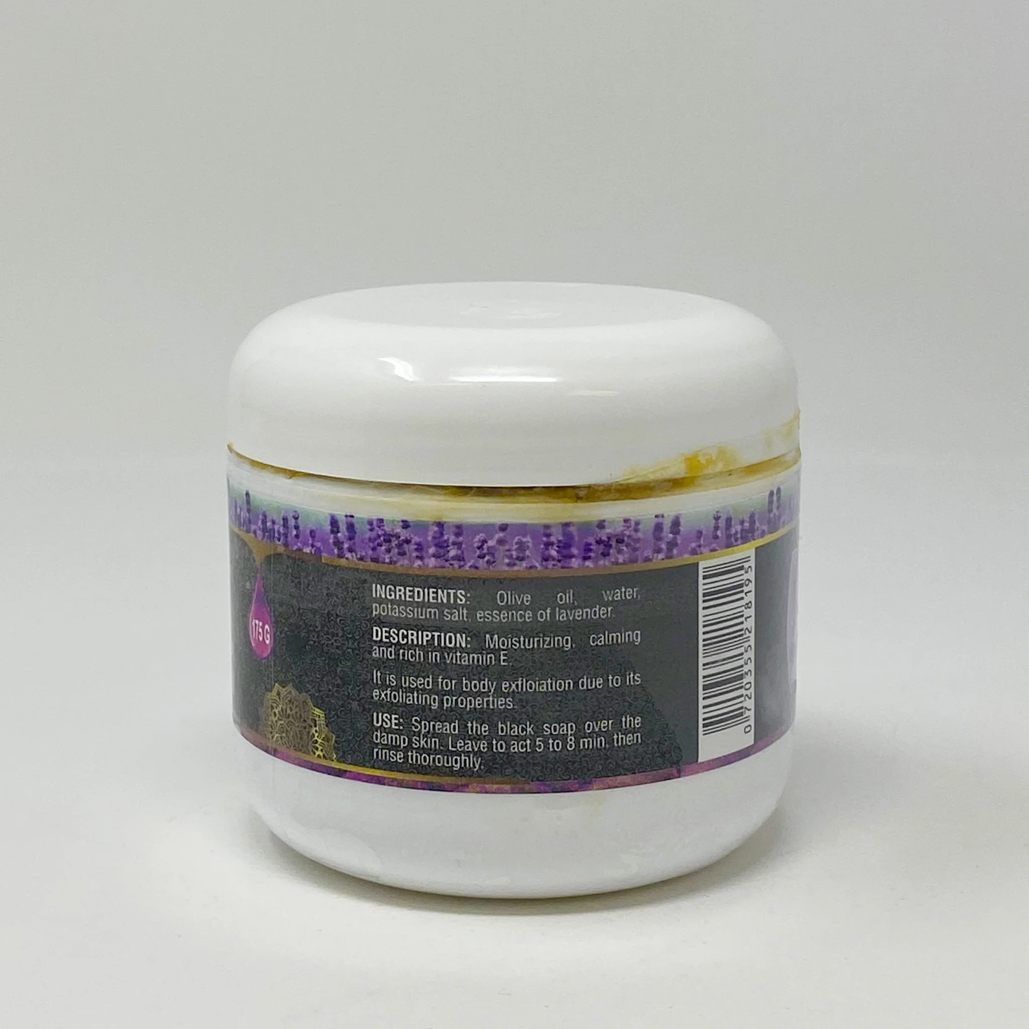 Mazyana Moroccan Black soap Lavender - Image 3