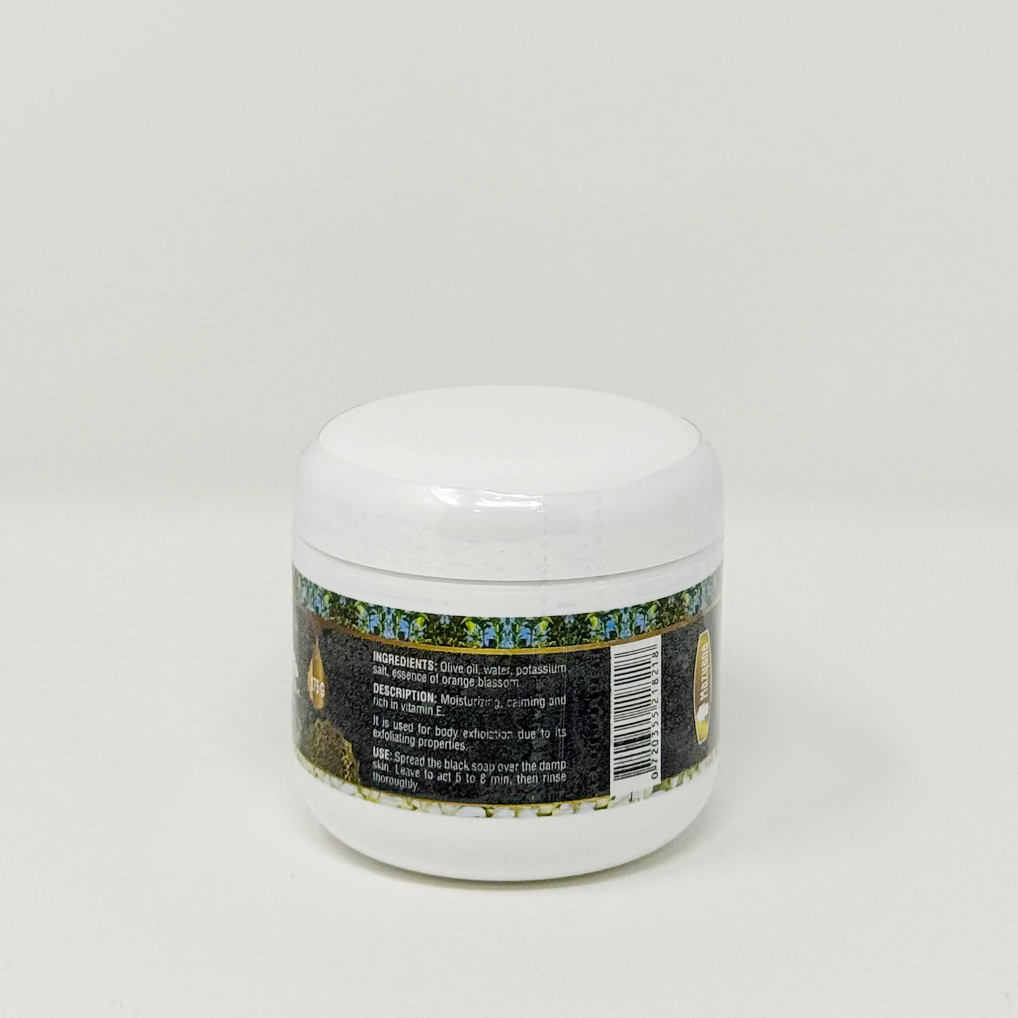Mazyana Moroccan Black soap orange blossom - Image 2