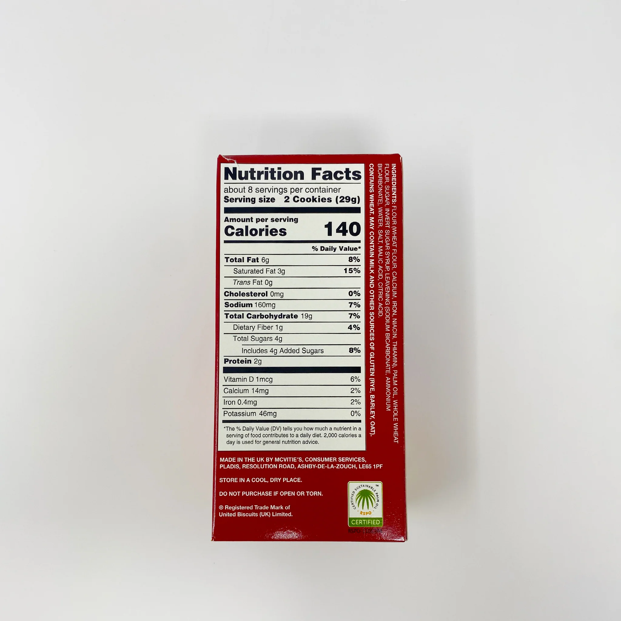 Mc Vities Digestive 250g original - Image 2