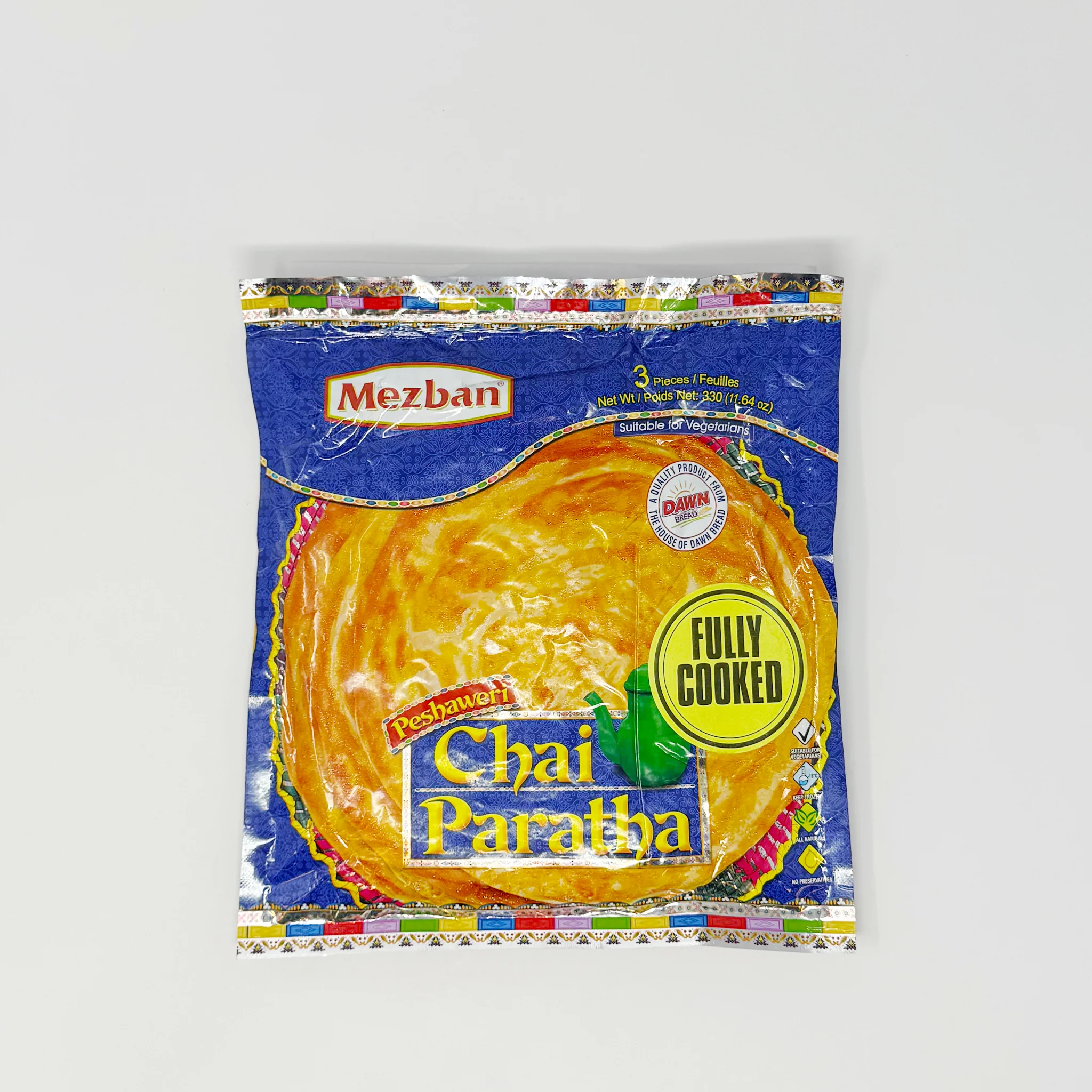Mezban Chai paratha 330g 3pcs (In-Store Only)