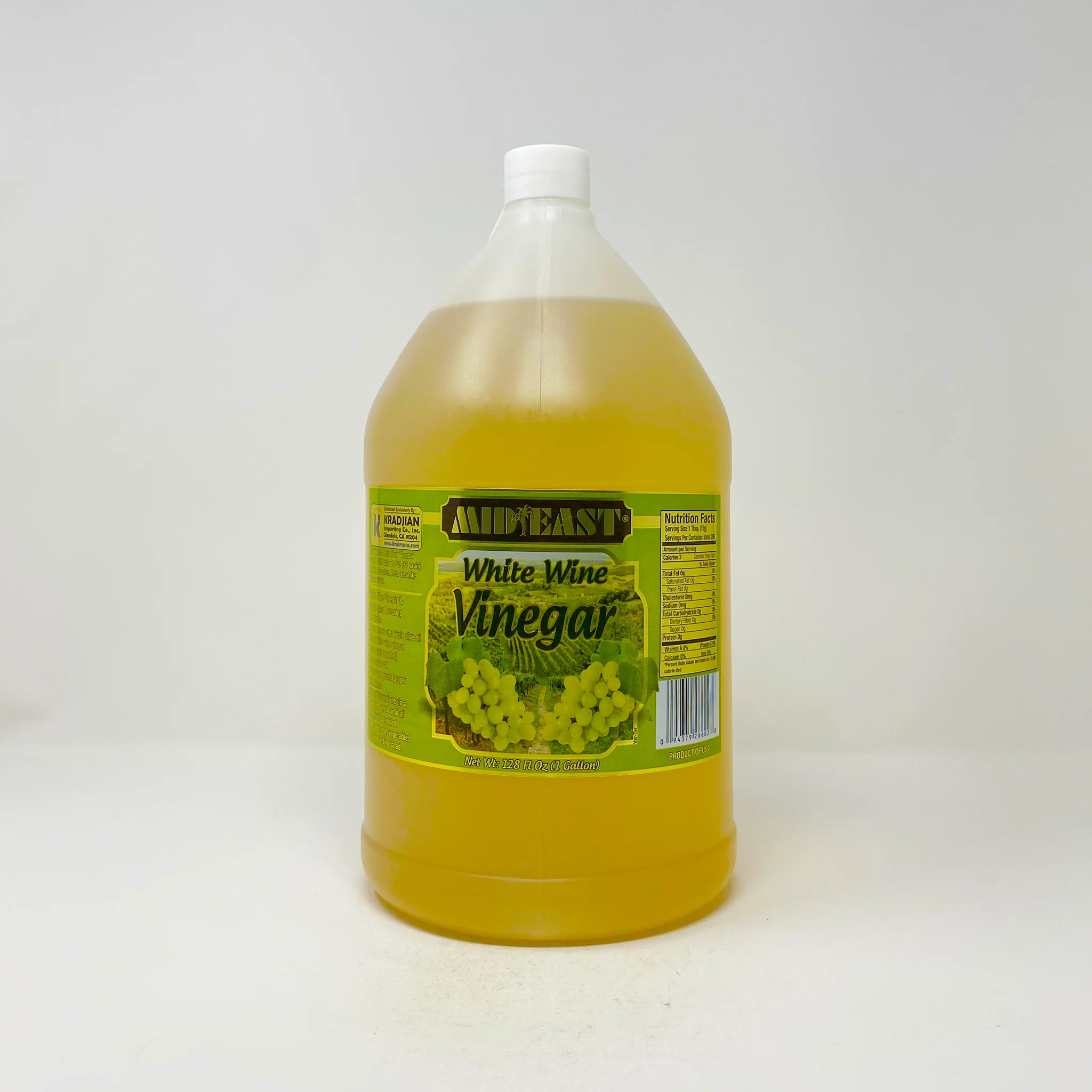 Mid-East White wine vinegar 1 gallon