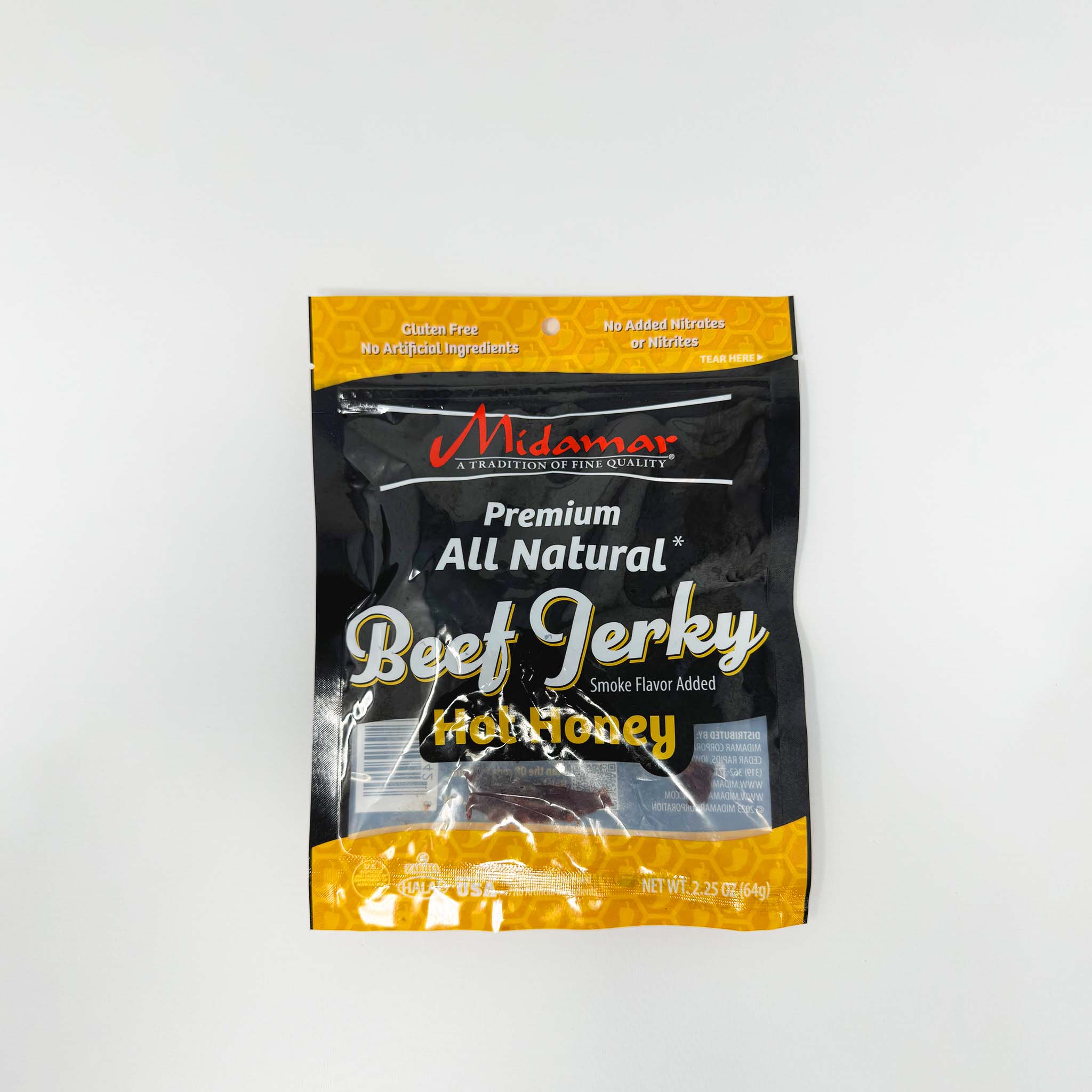 Midamar Beef Jerky Hot Honey 64g