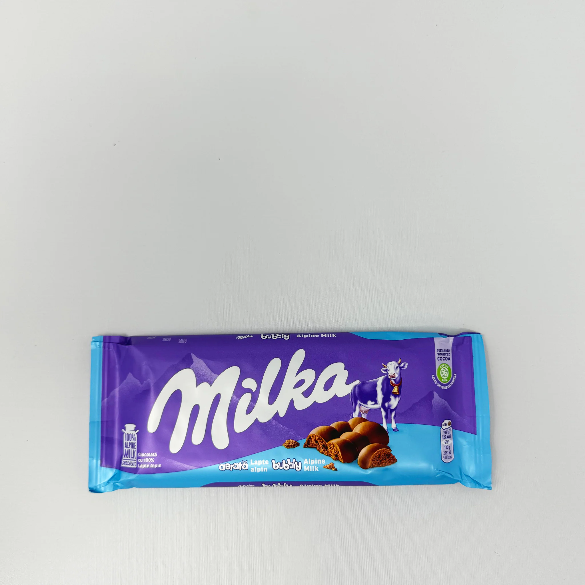 Milka Bubbly Alpine Milk 90g