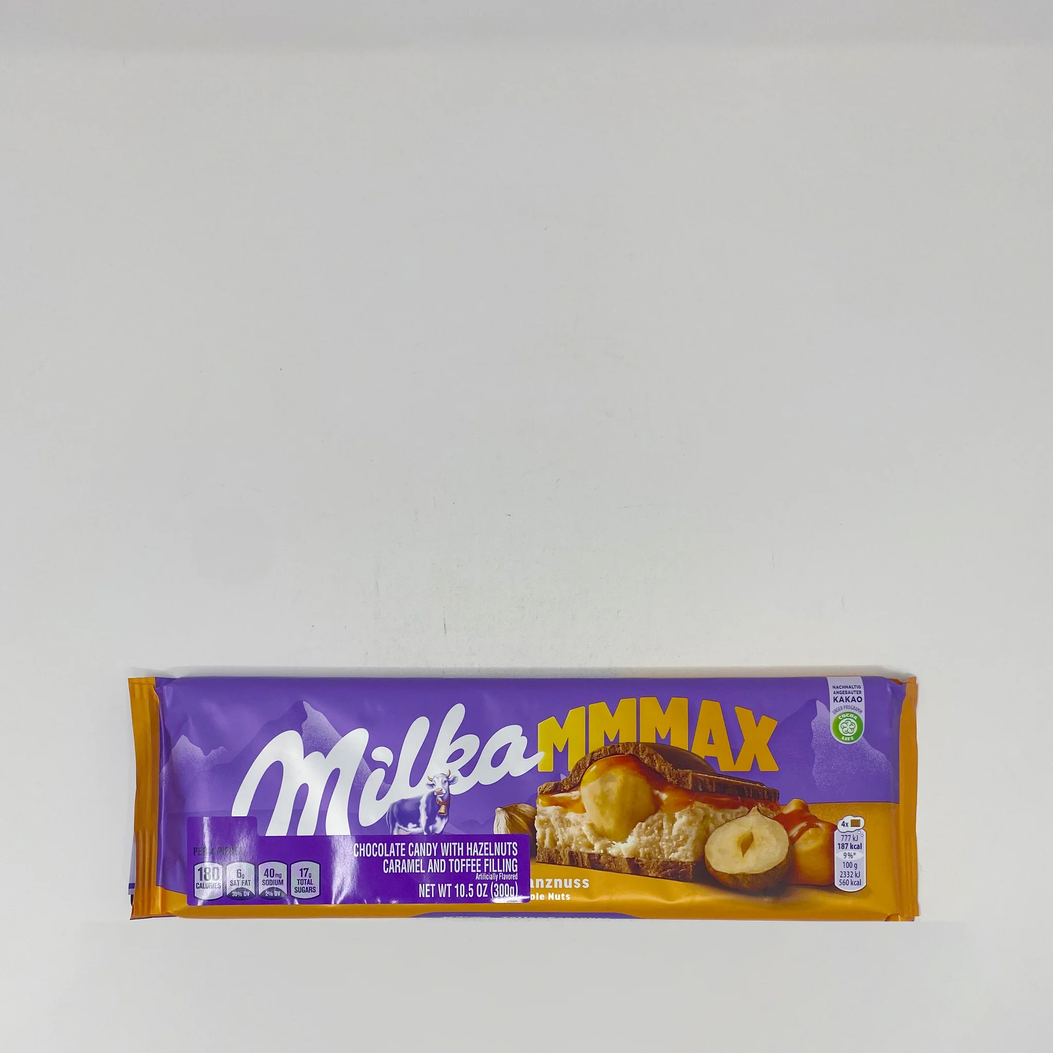 Milka chocolate and hazelnut 300g
