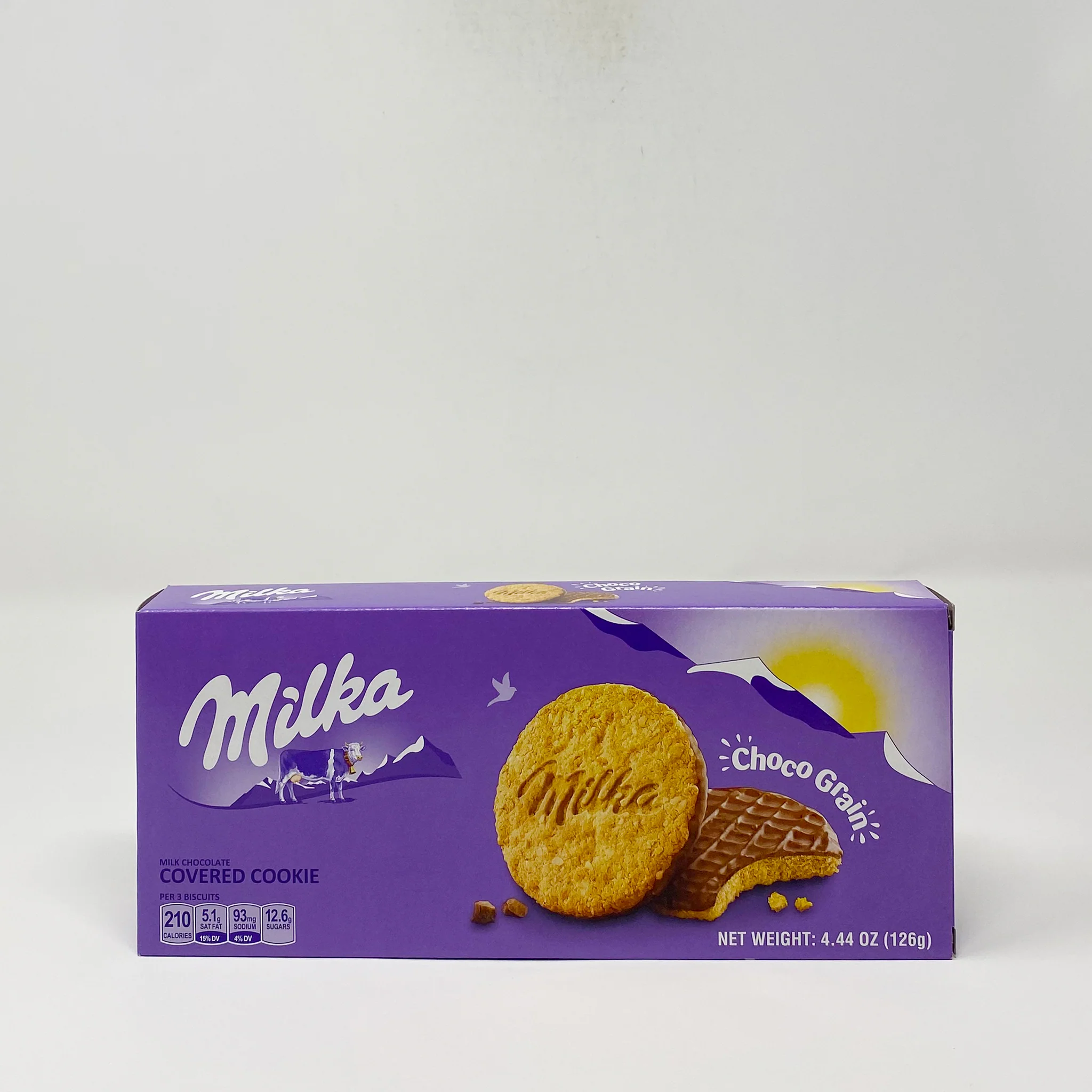 Milka chocolate covered cookie 126g