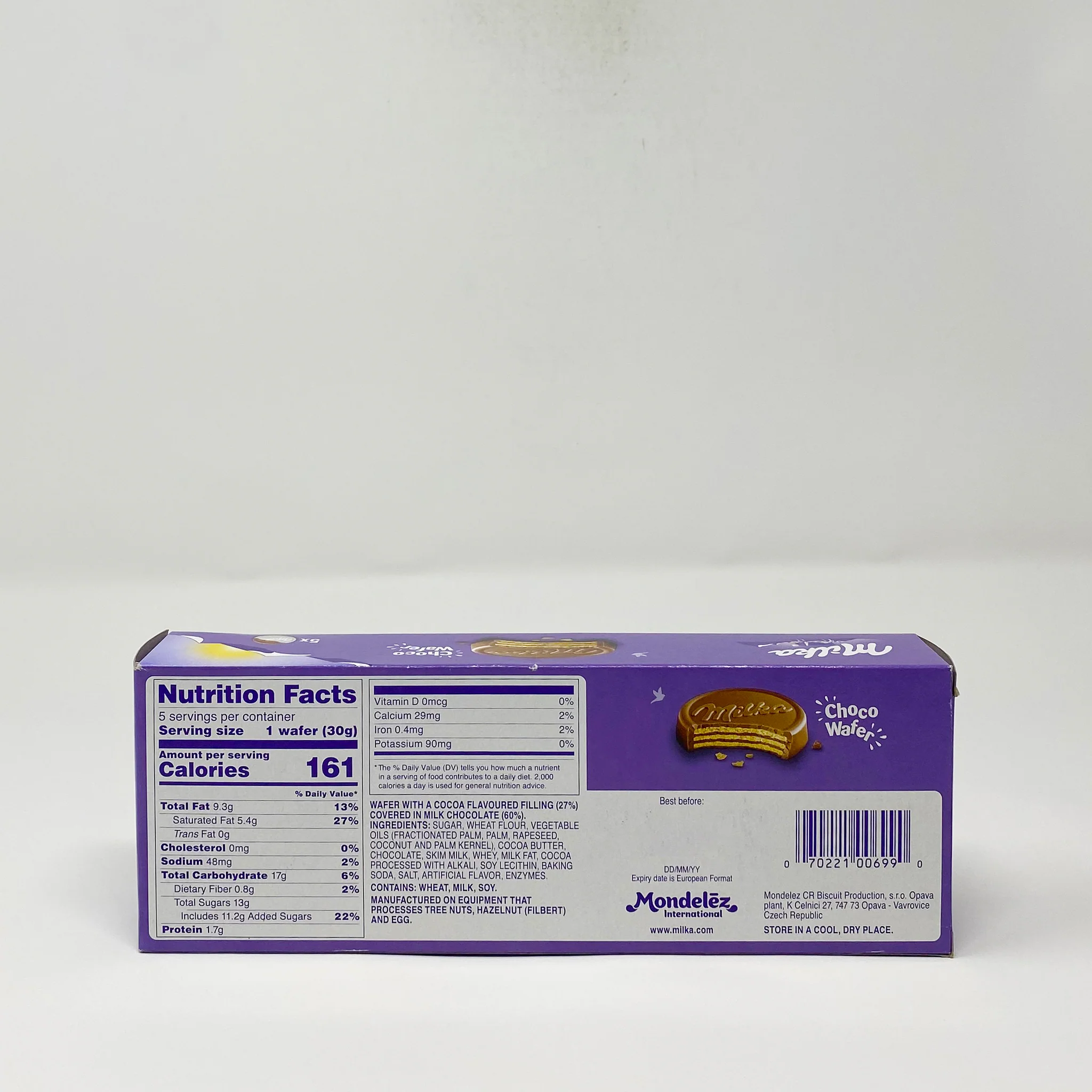 Milka chocolate Covered wafer 150g - Image 2