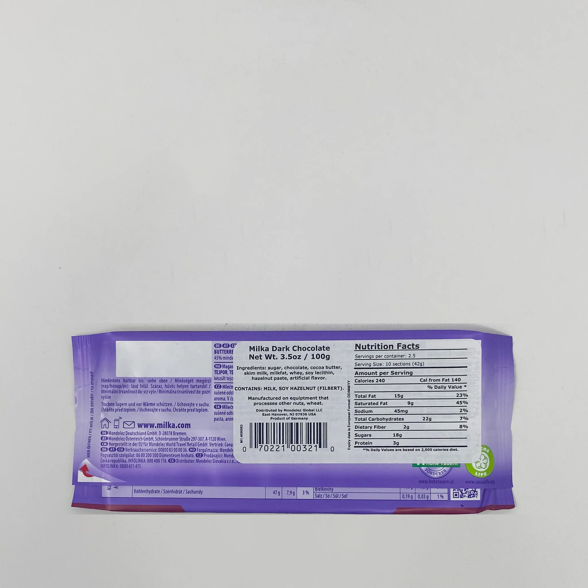 Milka extra Coca chocolate 100g - Image 2