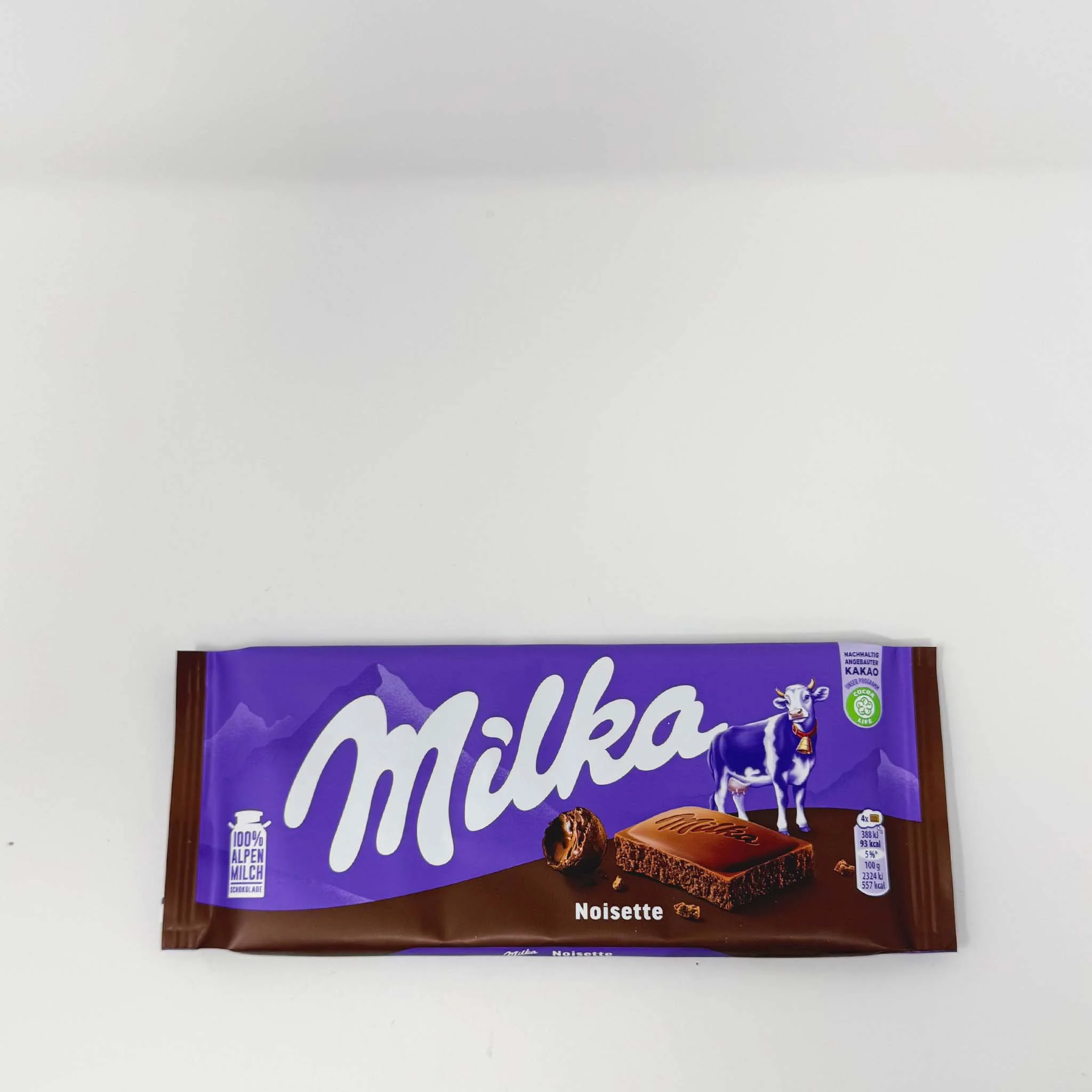 Milka noisette chocolate 100g