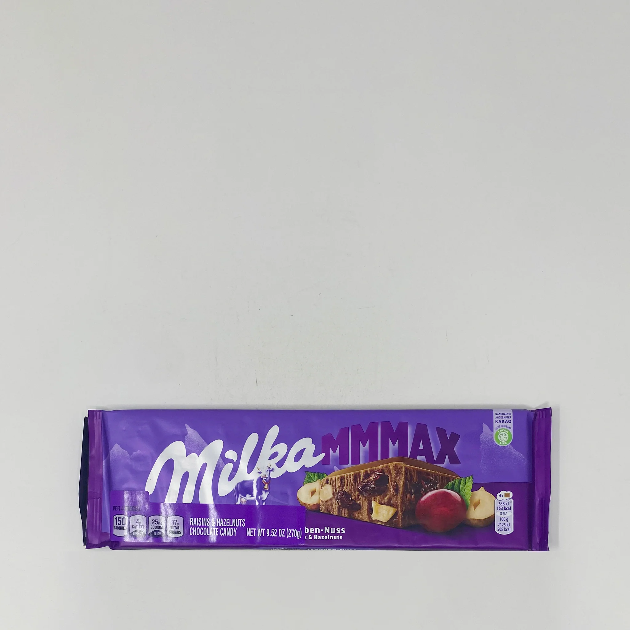Milka Raising & Hazelnuts chocolate 250g