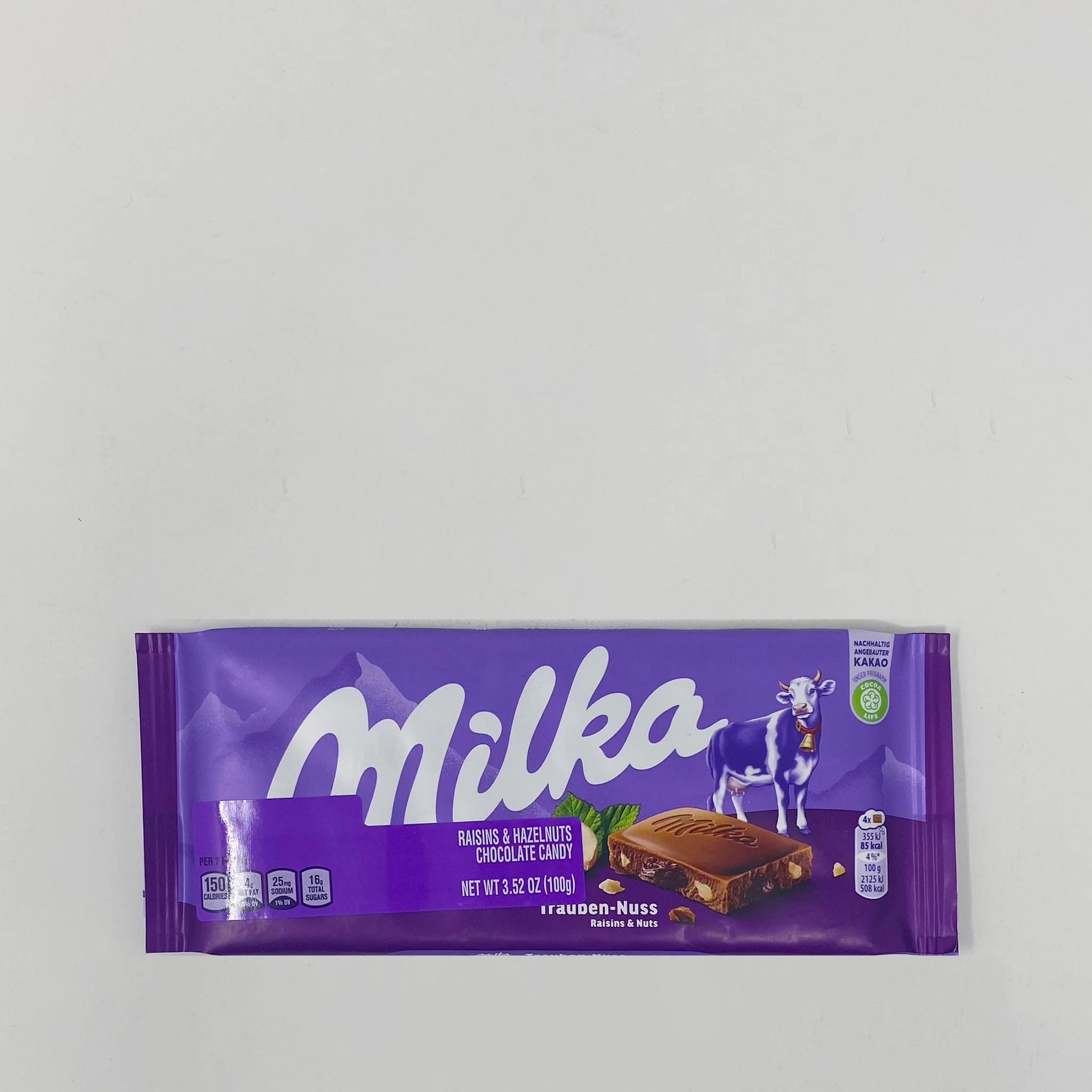 Milka Raisins & nut chocolate 100g