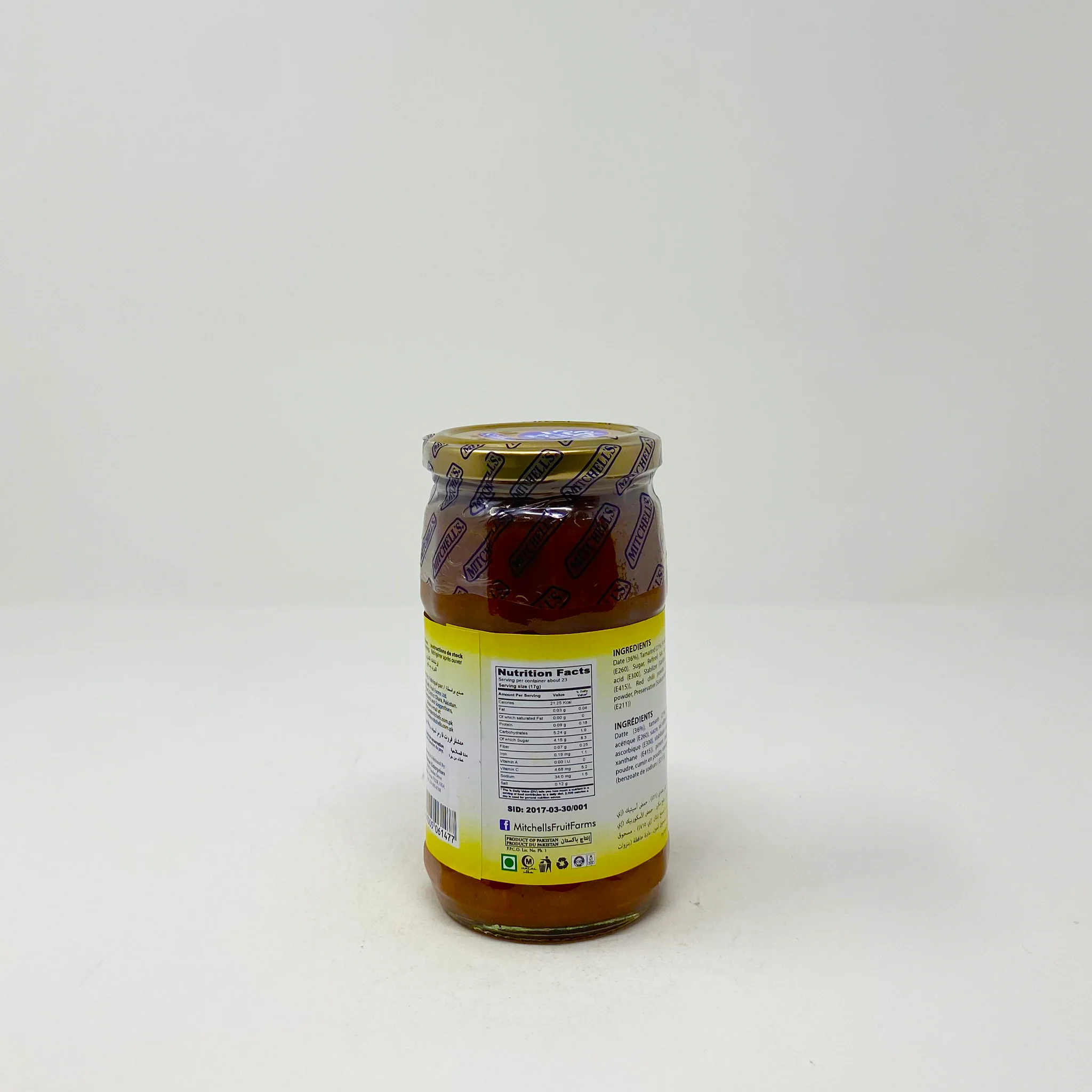 Mitchells date & tamarind chutney 490g - Image 3