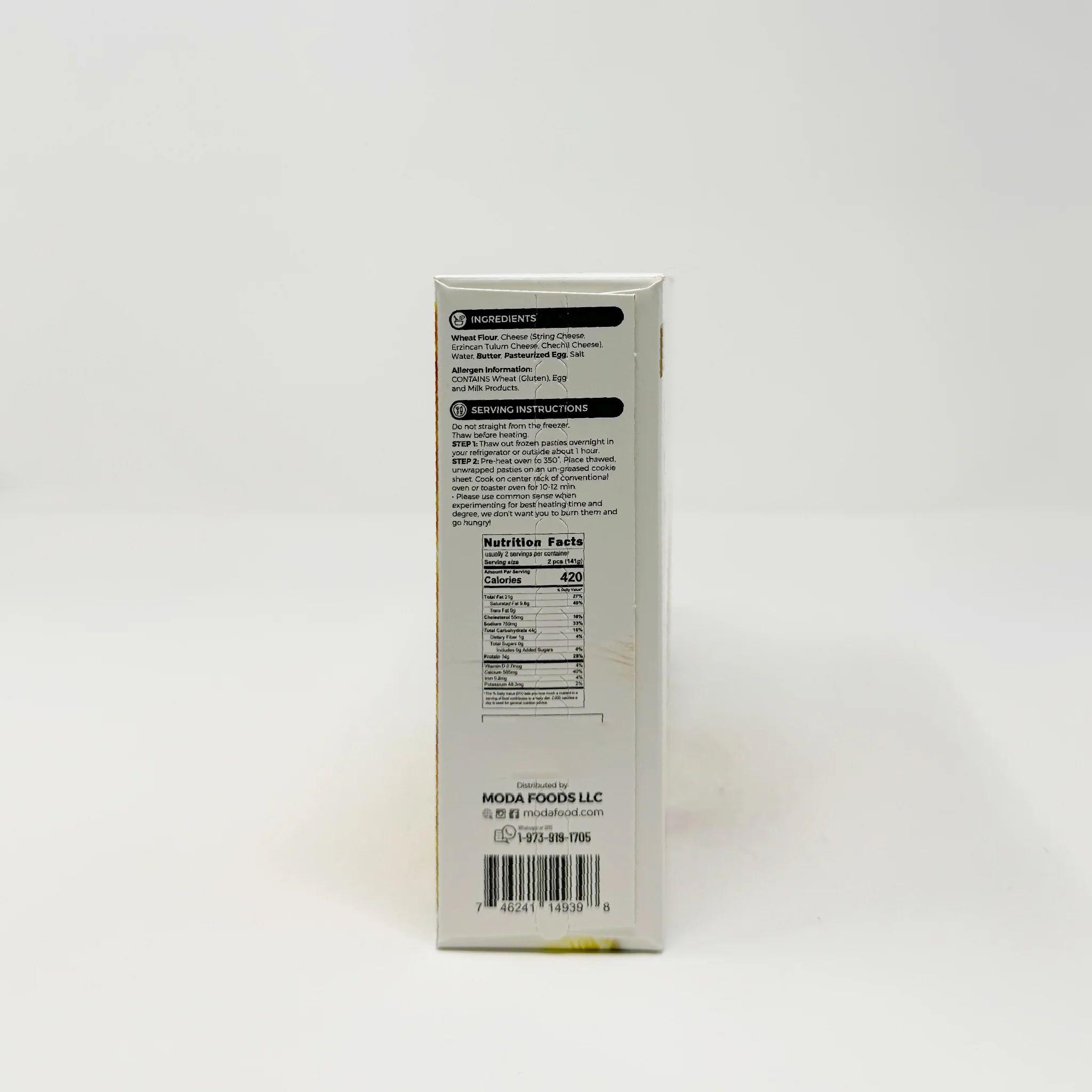 Moda pastry three cheese 283g (In-Store Only) - Image 2