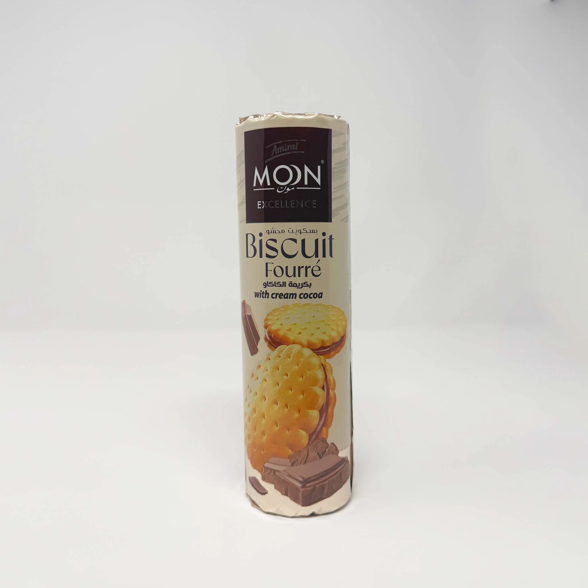 moon Biscuits cream & cocoa Roll 400g