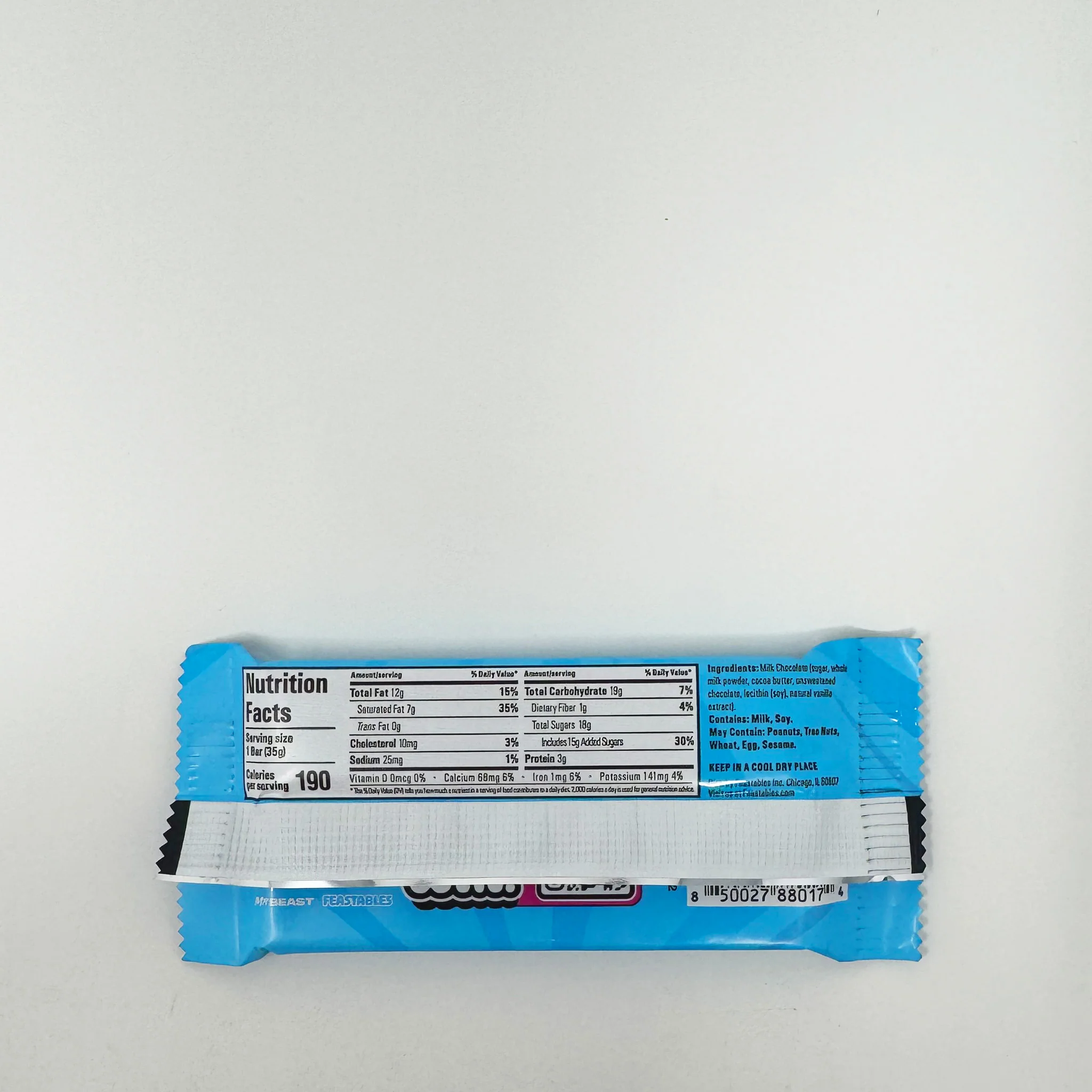 MR Beast Feastables Milk Crunch - Image 2