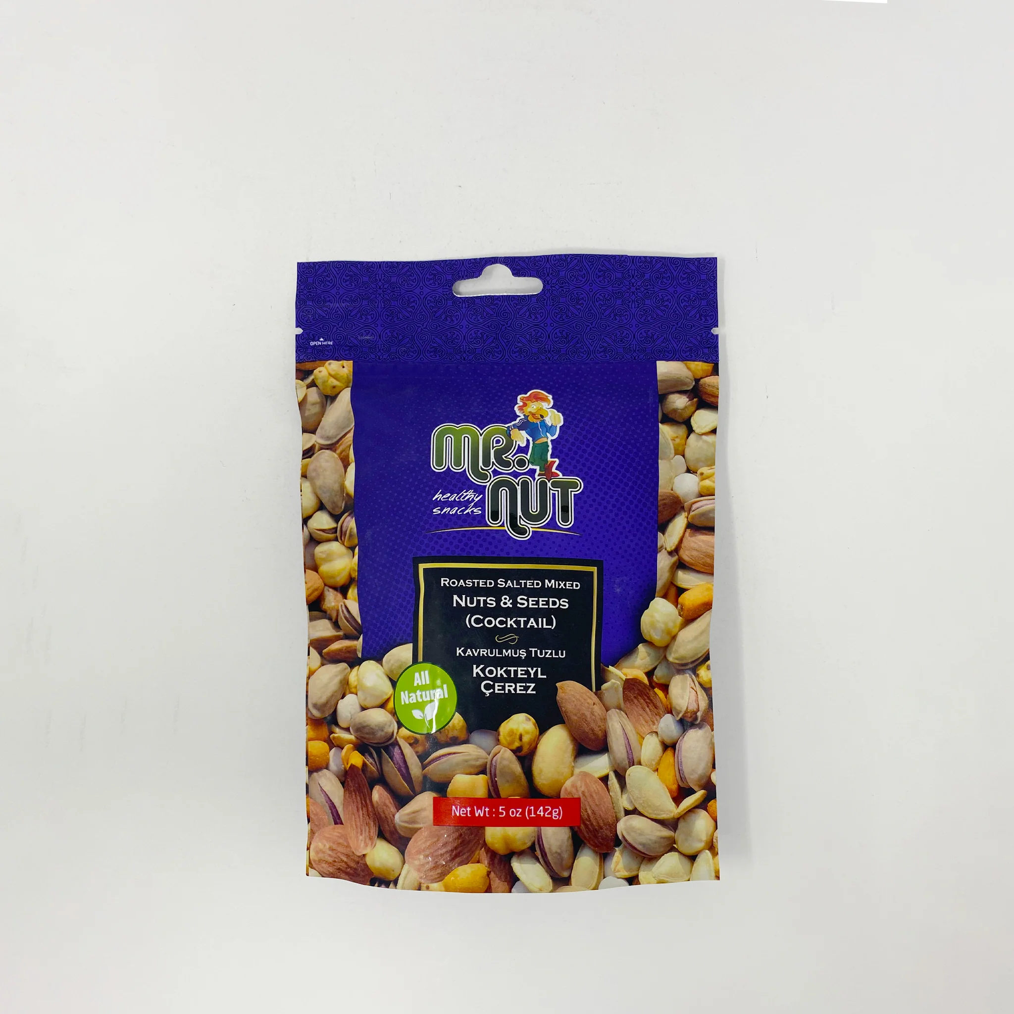 Mr. nut Roasted salted mixed Nuts & seeds
