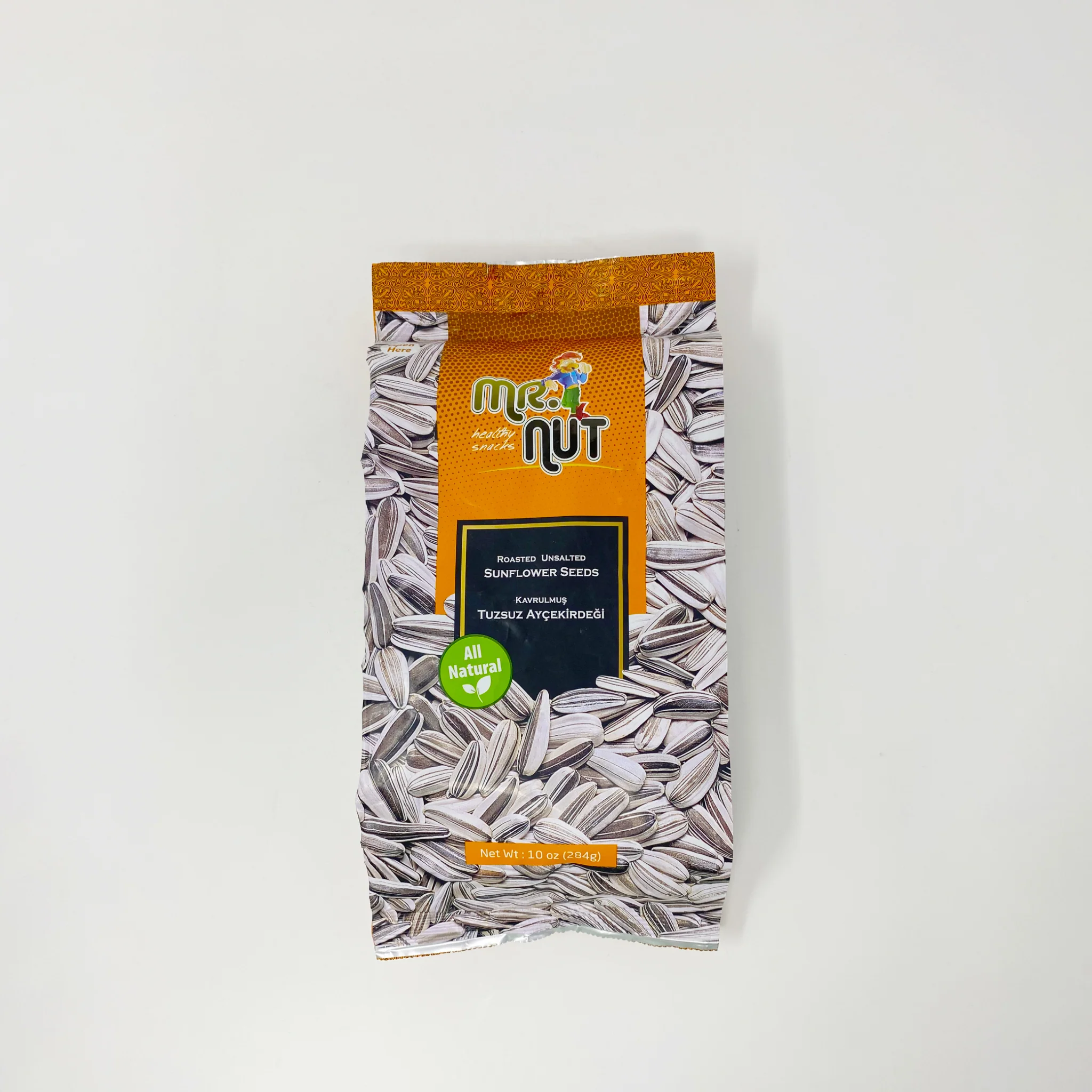 Mr nut sunflower roasted unsalted seeds 284g