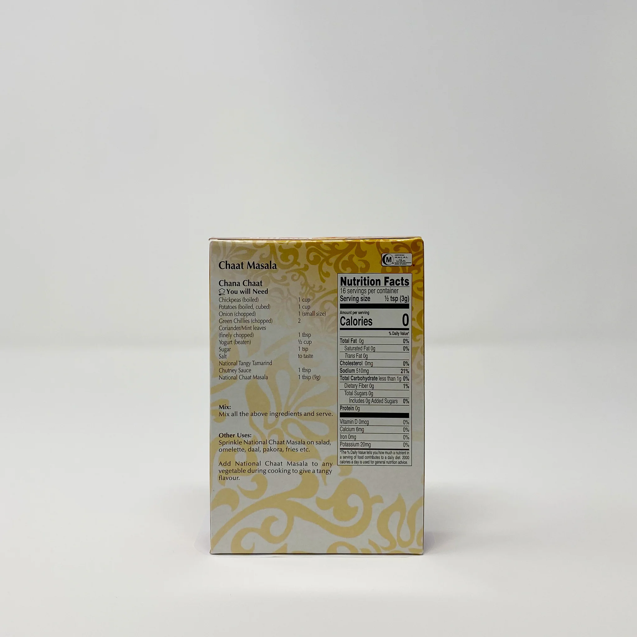 National Chaat Masala 50g - Image 2
