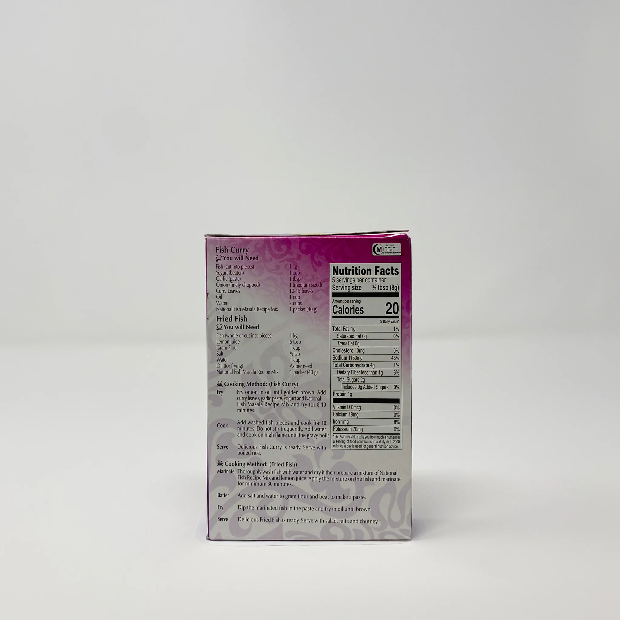 National Fish Masala 40g - Image 2