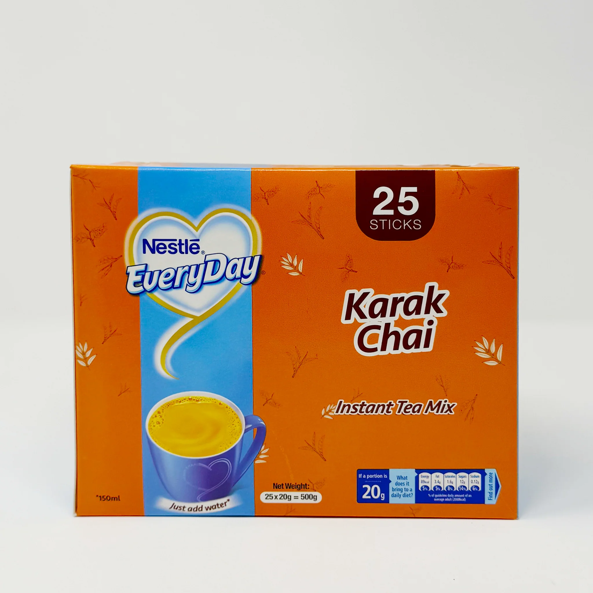 Nestle Everyday Karak Chai 25x 20 g =500g