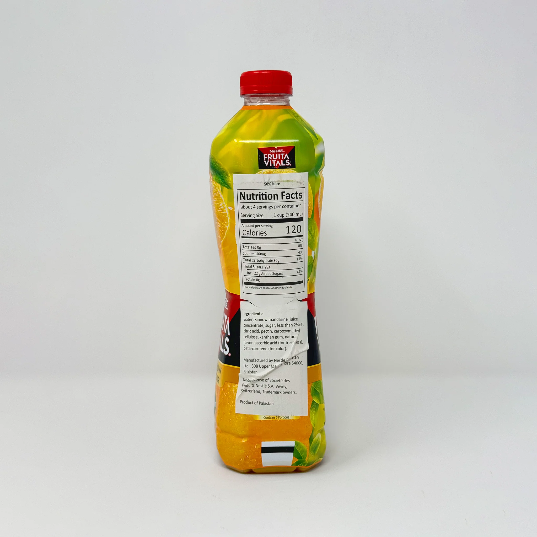 Nestle Fruita Vitals Orange Feel Alive Nectar 1 L - Image 2