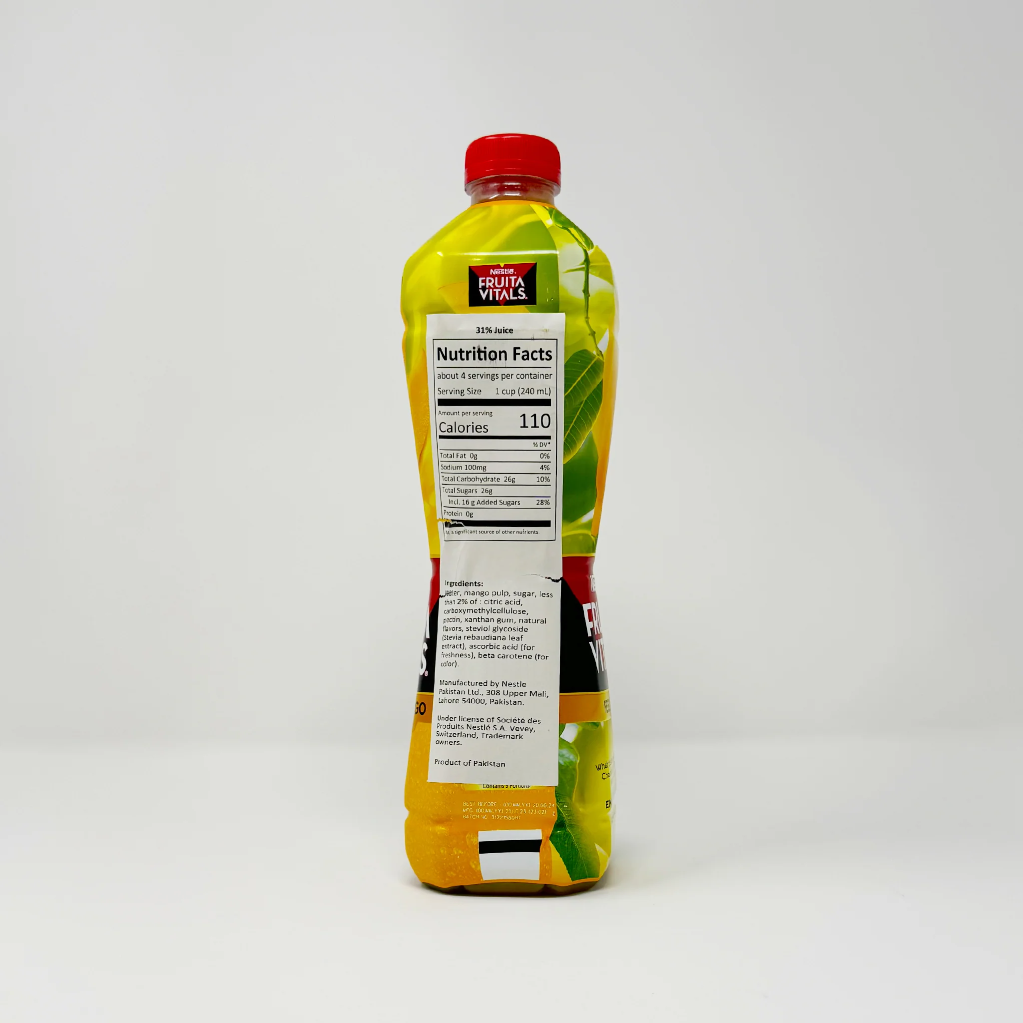 Nestle Fruita Mango Vitals Feel Alive Nectar 1 L - Image 2
