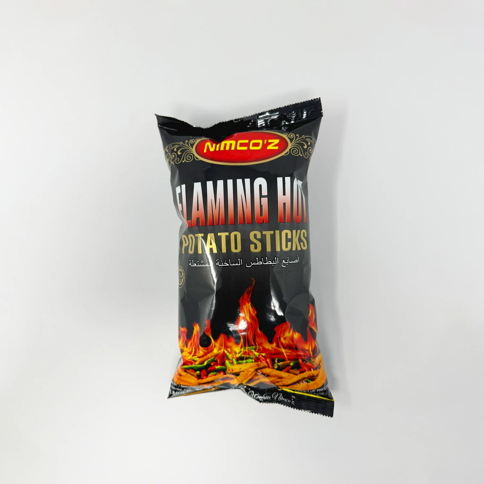 Nimco'z Flaming Hot potato sticks 180g