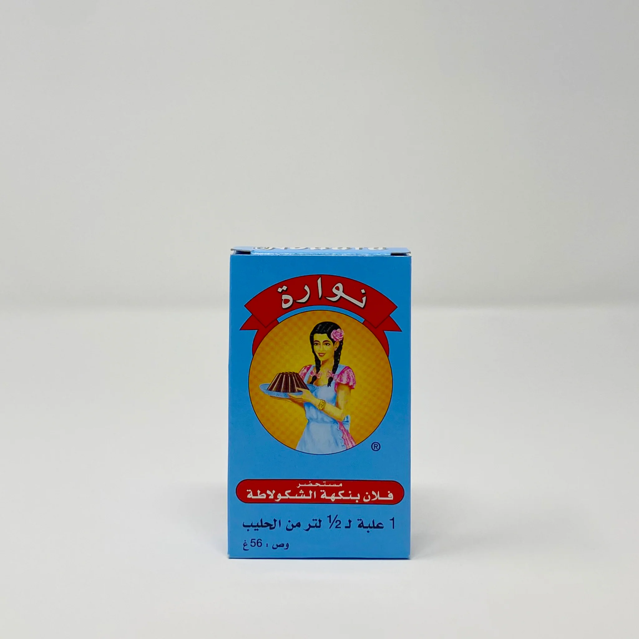 Nouara Flan chocolate Flavored 54g Cartoon Package - Image 2