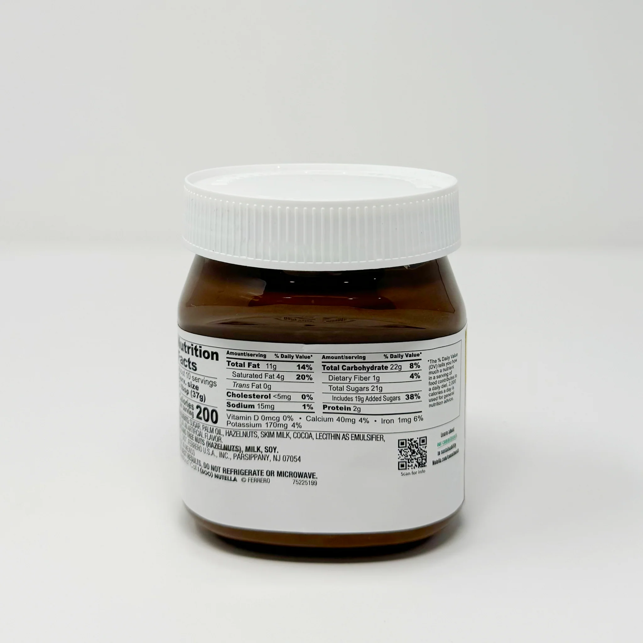 Nutella Hazelnut Chocolate spread 371g - Image 2